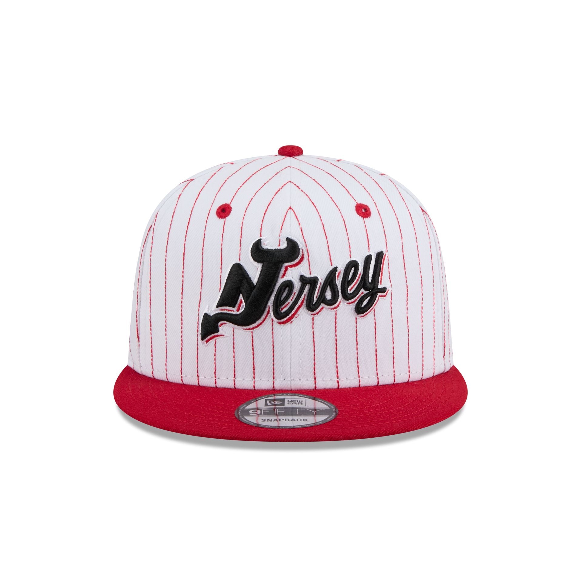 Alternative view of New Jersey Devils Deceptor Pinstripe 9Fifty Snapback Hat
