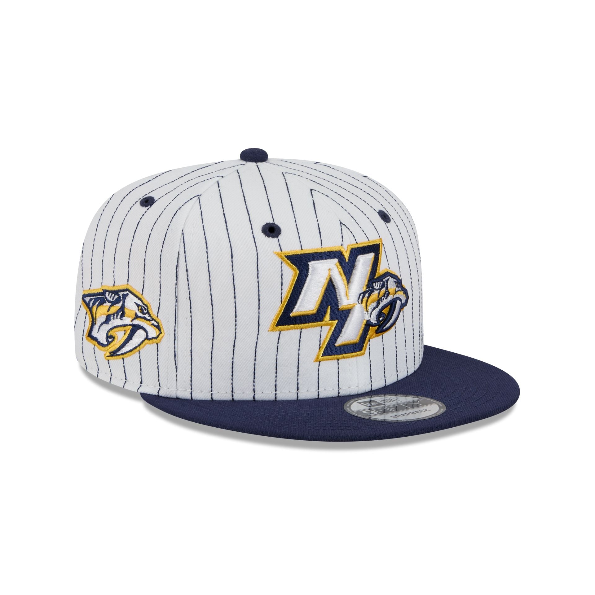 Nashville Predators Deceptor Pinstripe 9Fifty Snapback Hat