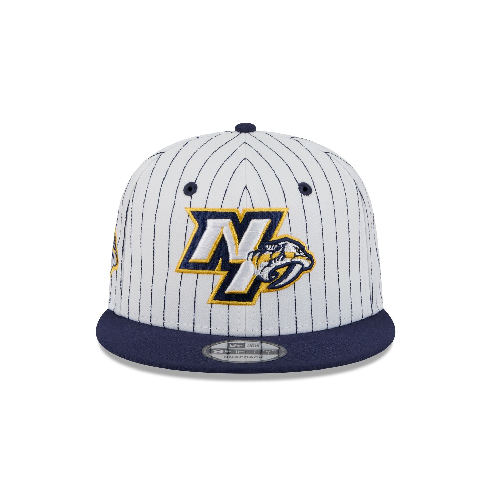 Alternative view of Nashville Predators Deceptor Pinstripe 9Fifty Snapback Hat