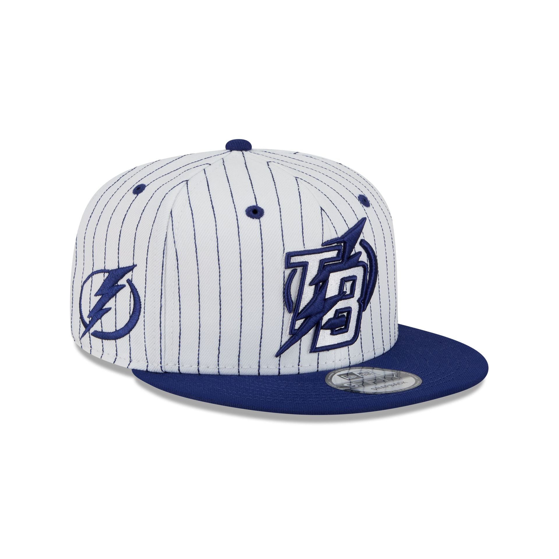 Tampa Bay Lightning Deceptor Pinstripe 9Fifty Snapback Hat