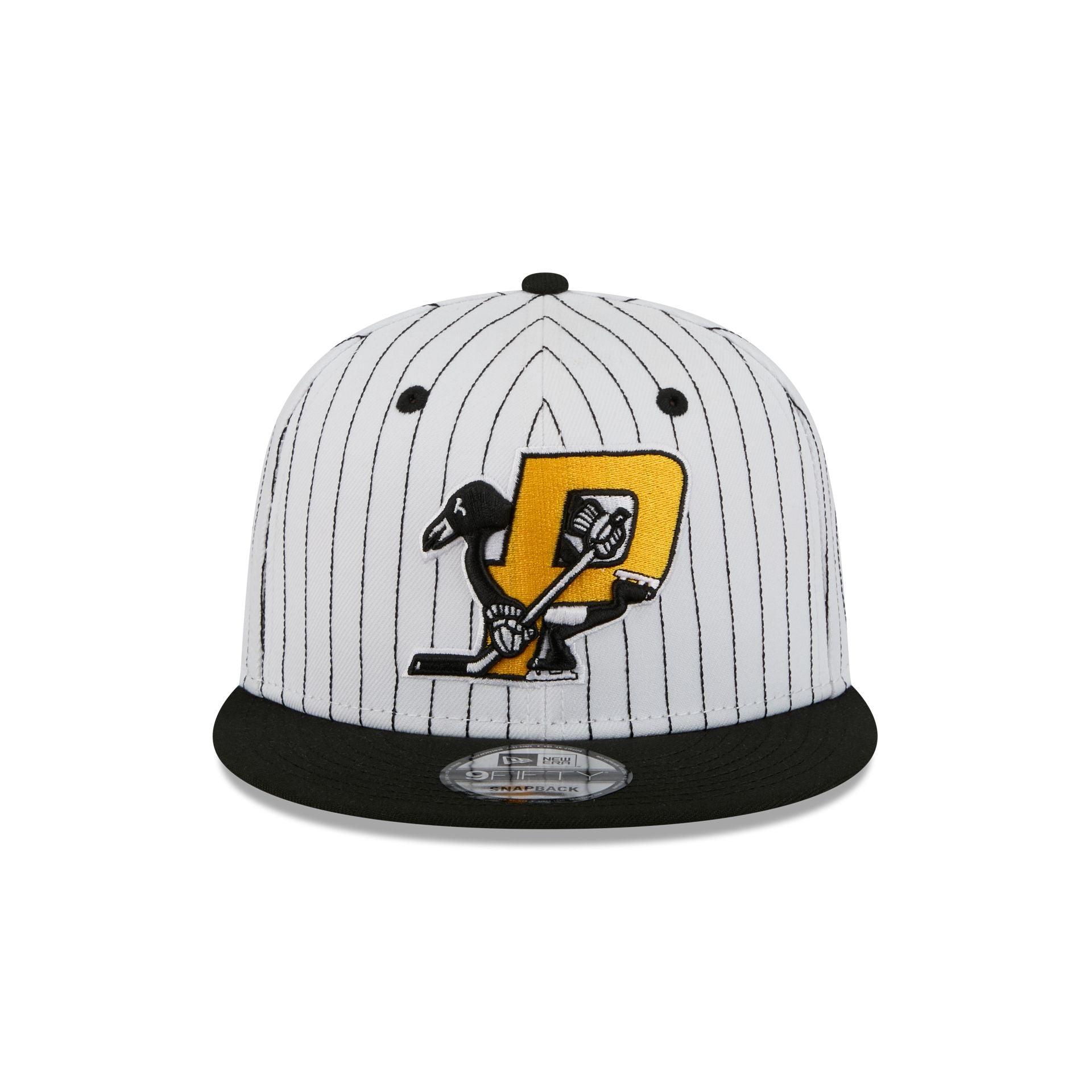 Alternative view of Pittsburgh Penguins Deceptor Pinstripe 9Fifty Snapback Hat