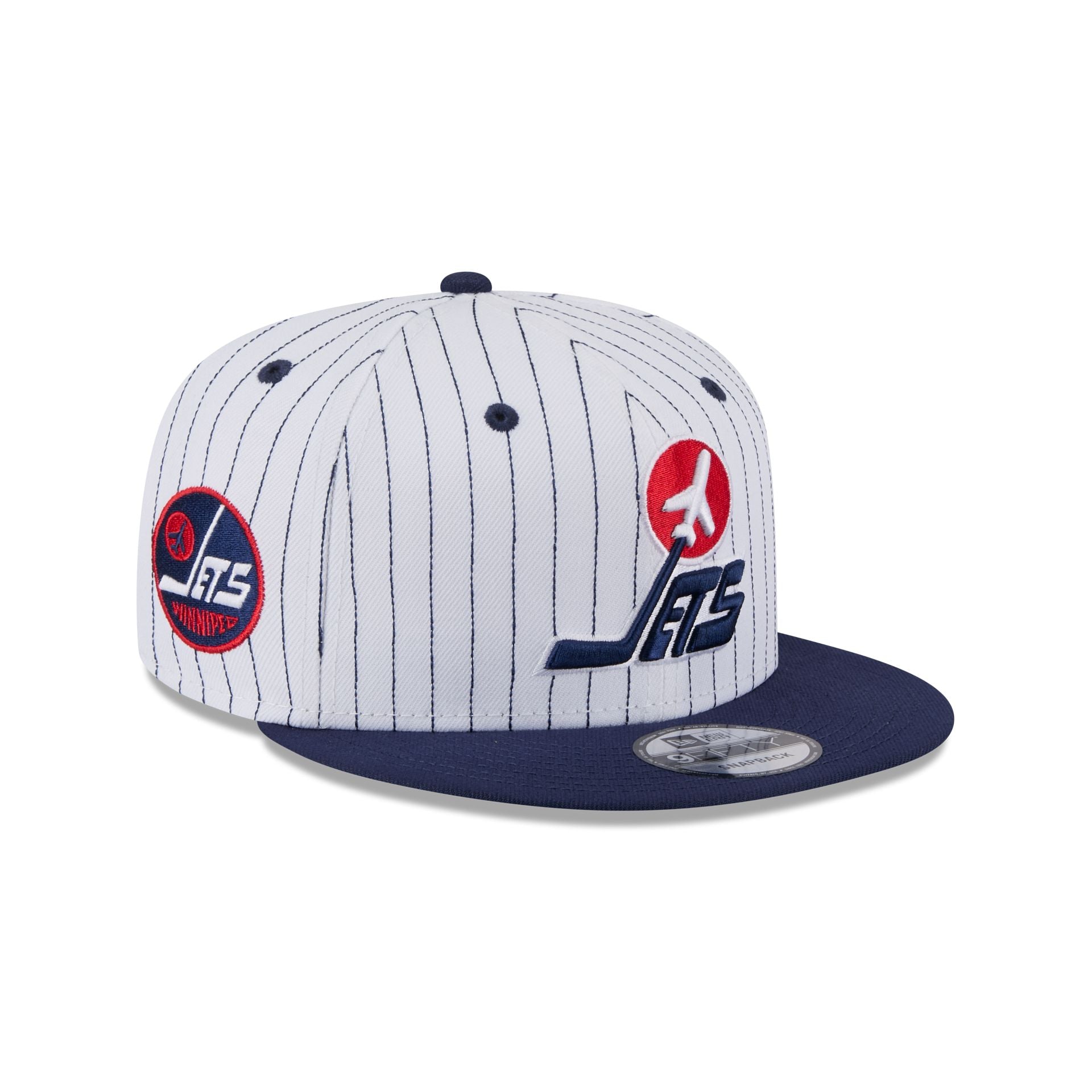 Winnipeg Jets Deceptor Pinstripe 9Fifty Snapback Hat