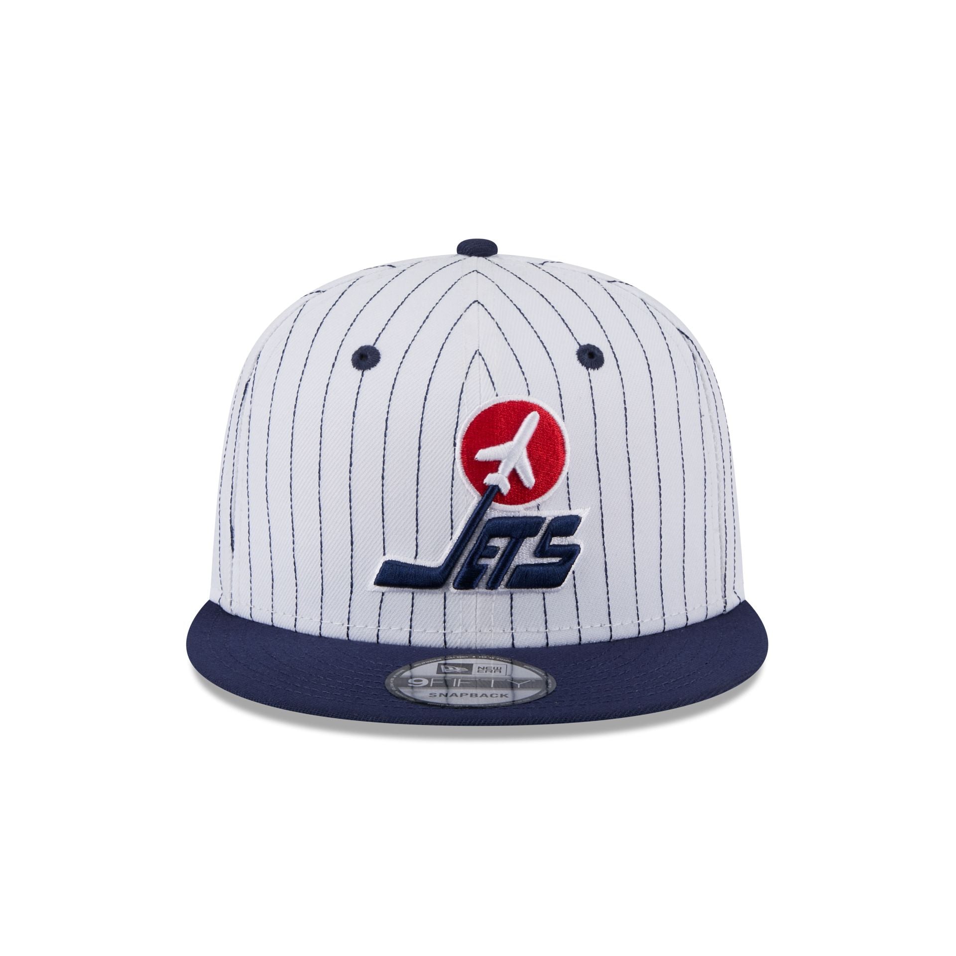Alternative view of Winnipeg Jets Deceptor Pinstripe 9Fifty Snapback Hat