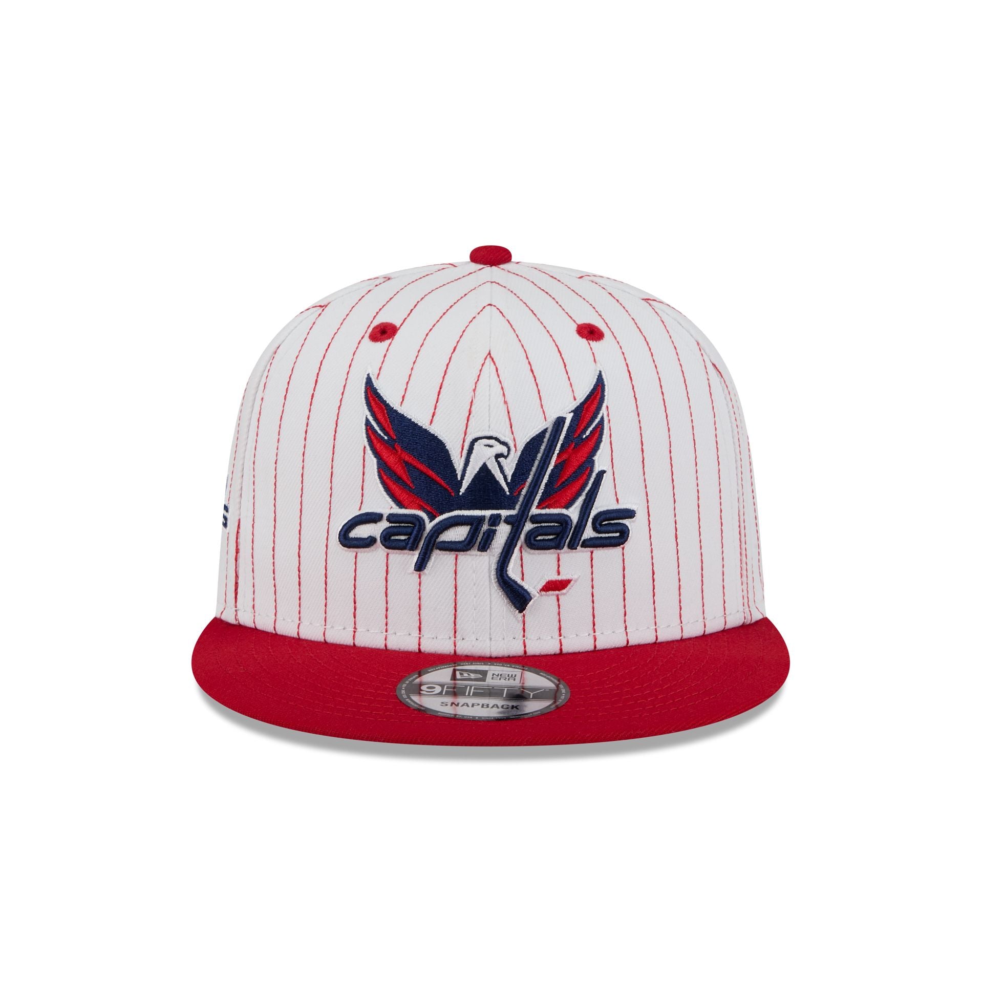 Alternative view of Washington Capitals Deceptor Pinstripe 9Fifty Snapback Hat