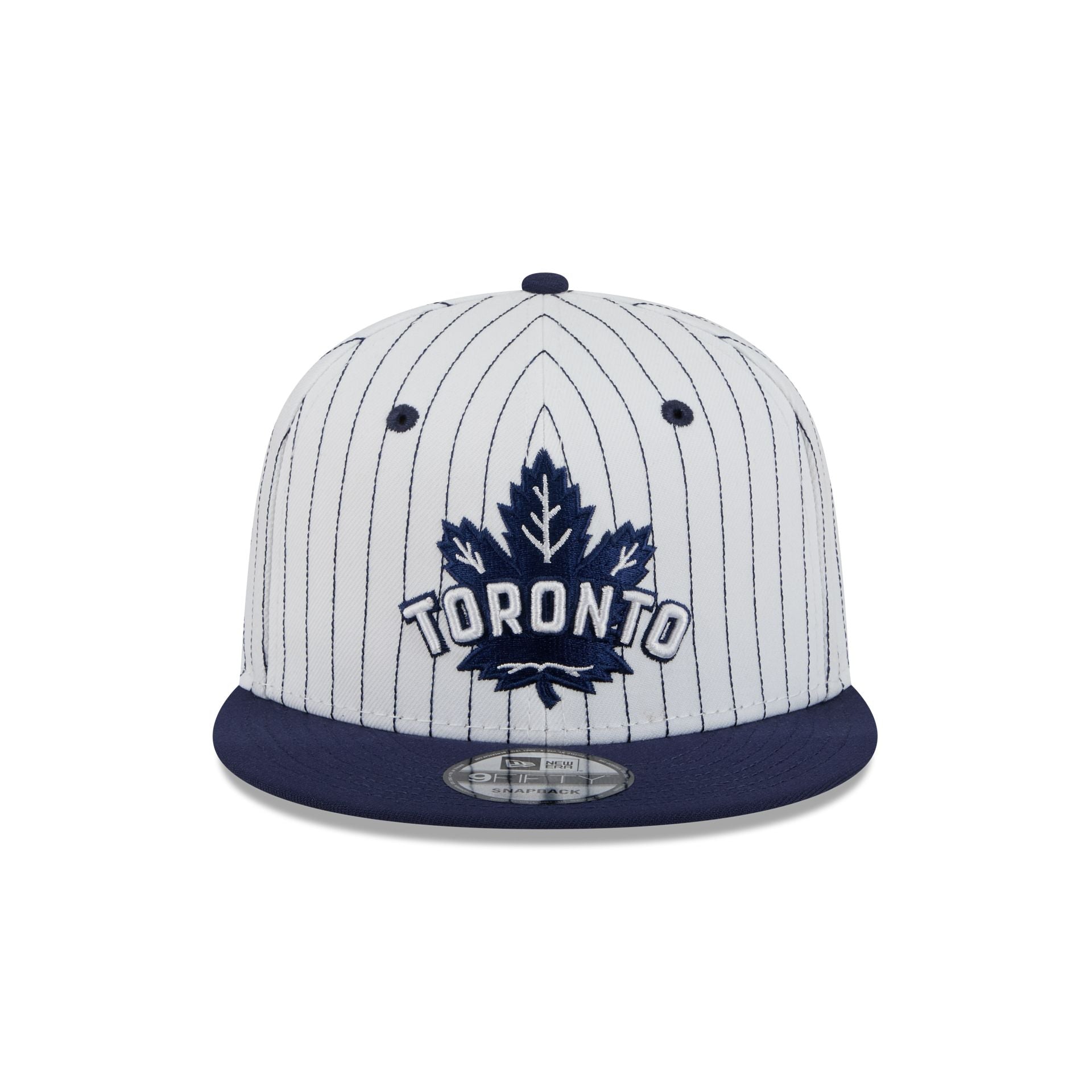 Alternative view of Toronto Maple Leafs Deceptor Pinstripe 9Fifty Snapback Hat