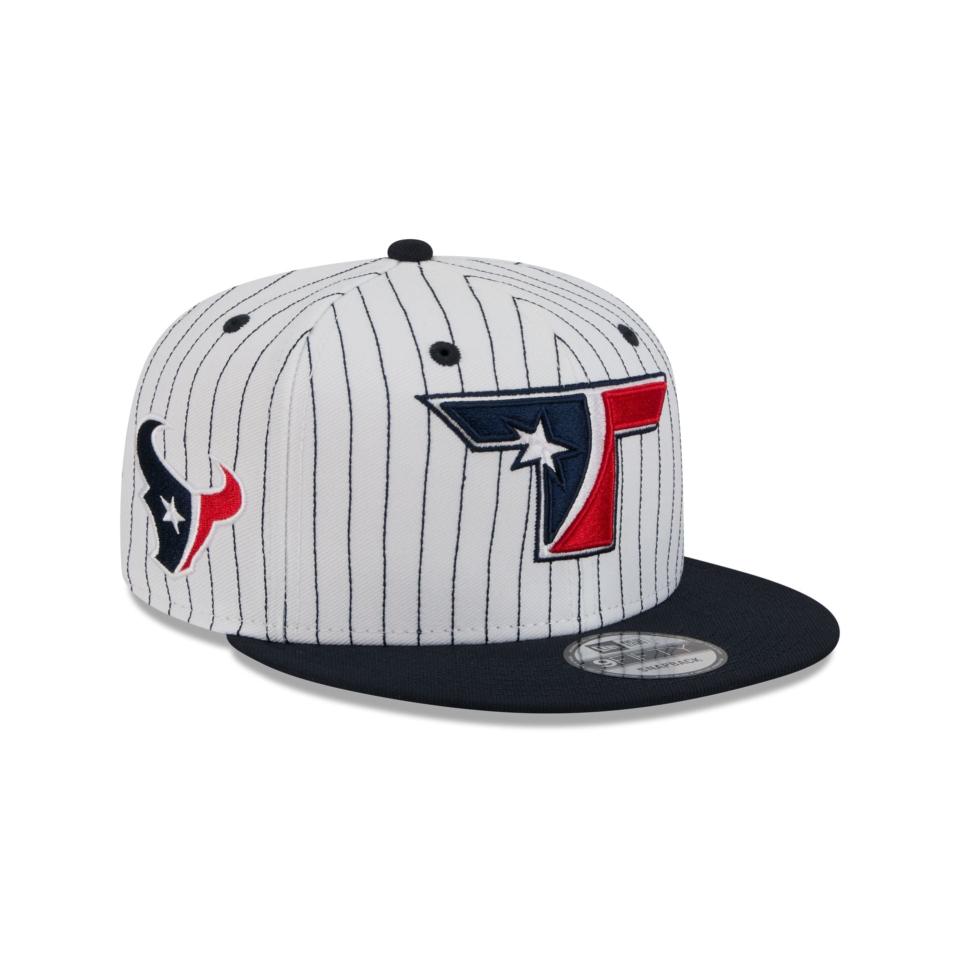 Houston Texans Deceptor Pinstripe 9Fifty Snapback Hat