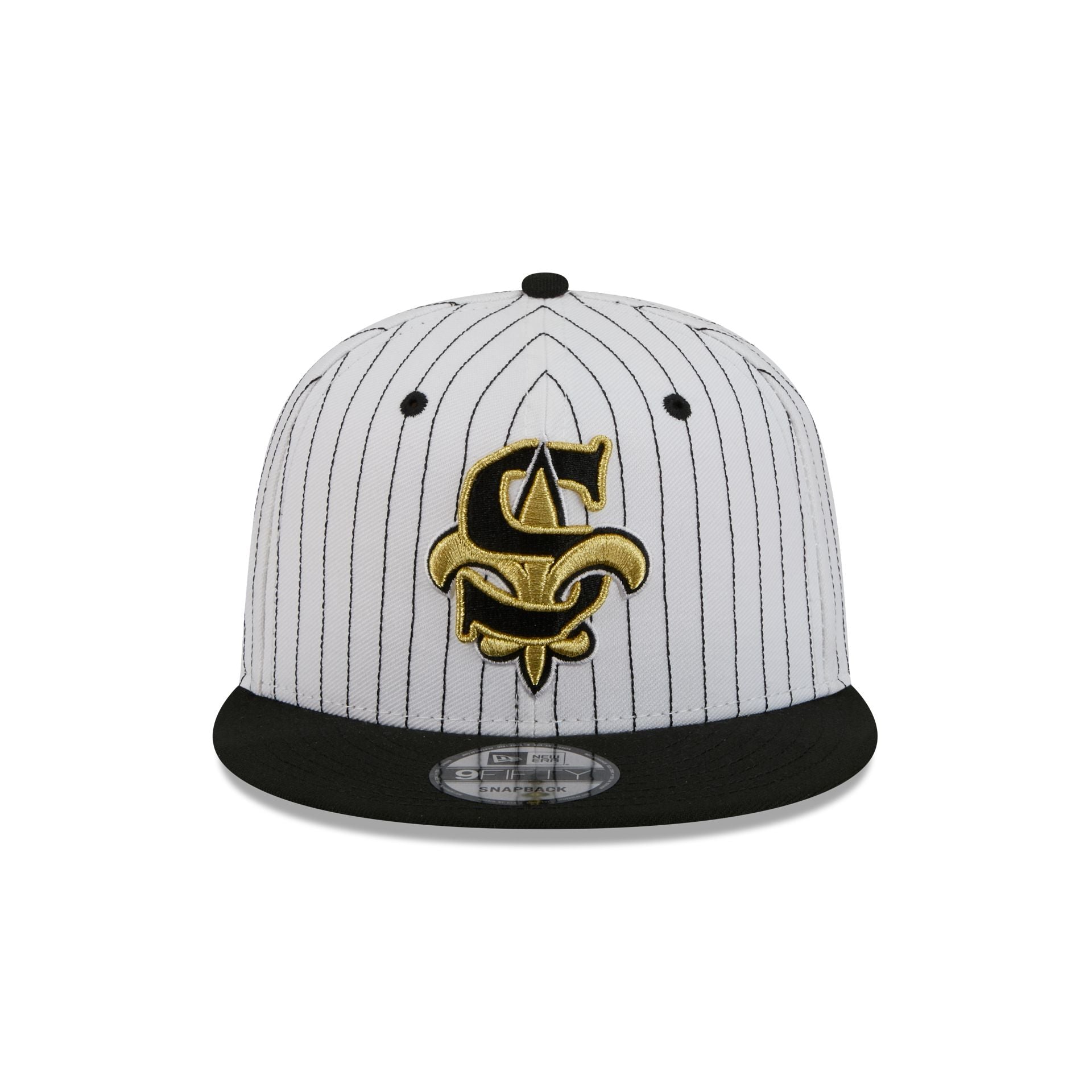 Alternative view of New Orleans Saints Deceptor Pinstripe 9Fifty Snapback Hat