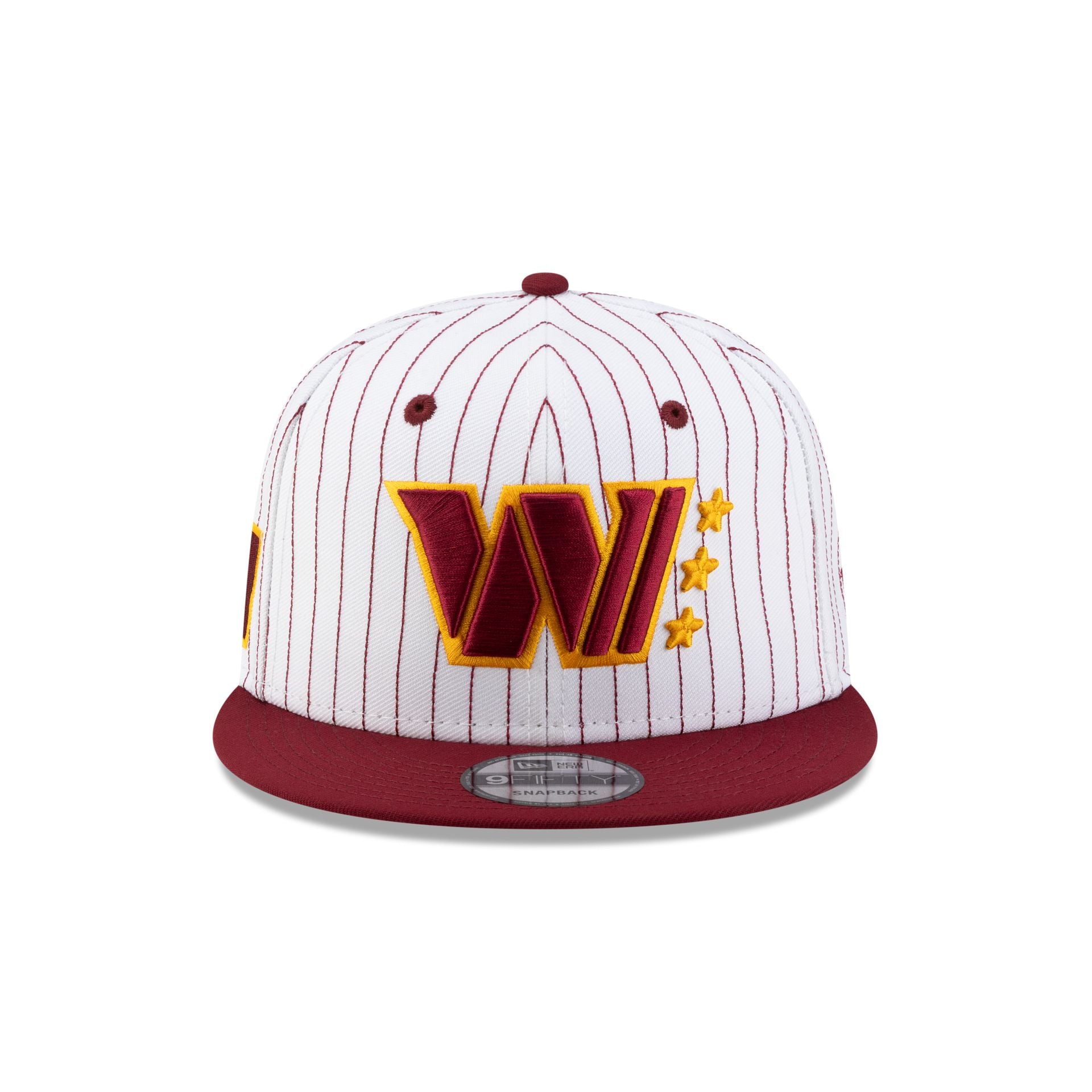 Alternative view of Washington Commanders Deceptor Pinstripe 9Fifty Snapback Hat