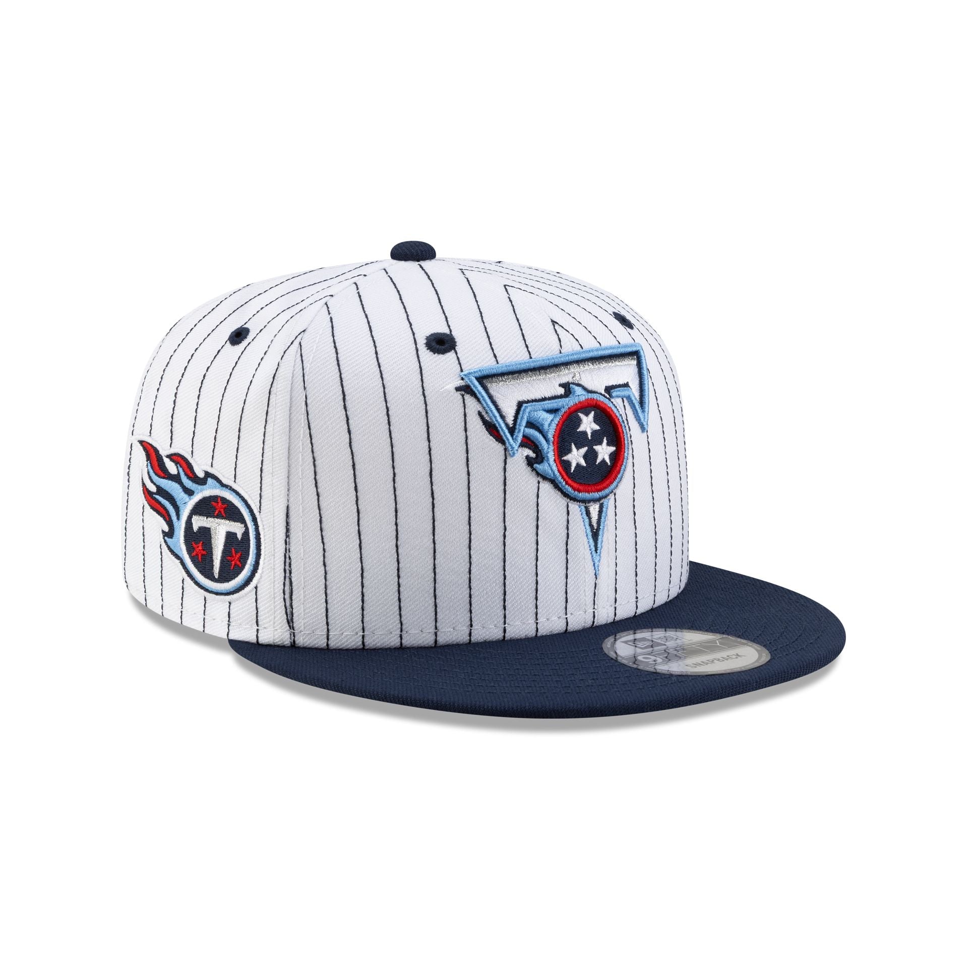 Tennessee Titans Deceptor Pinstripe 9Fifty Snapback Hat