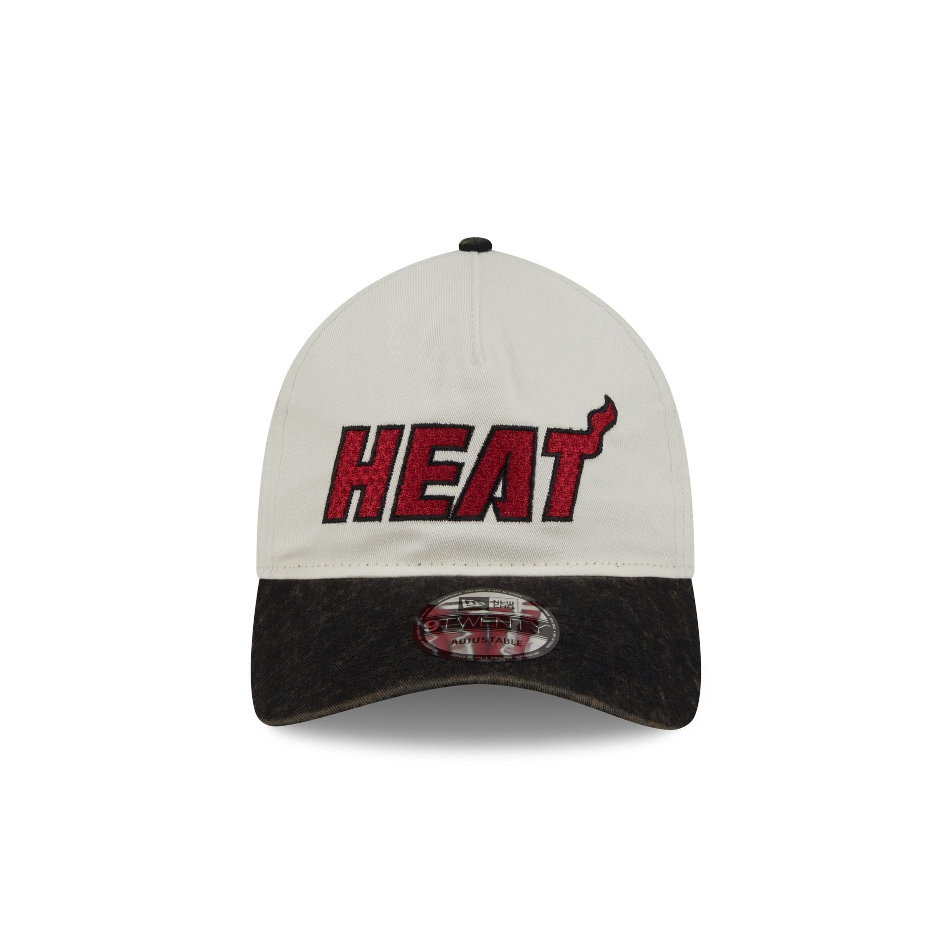 Alternative view of Miami Heat Sport Classics Pastel 9Twenty A-Frame Adjustable Hat