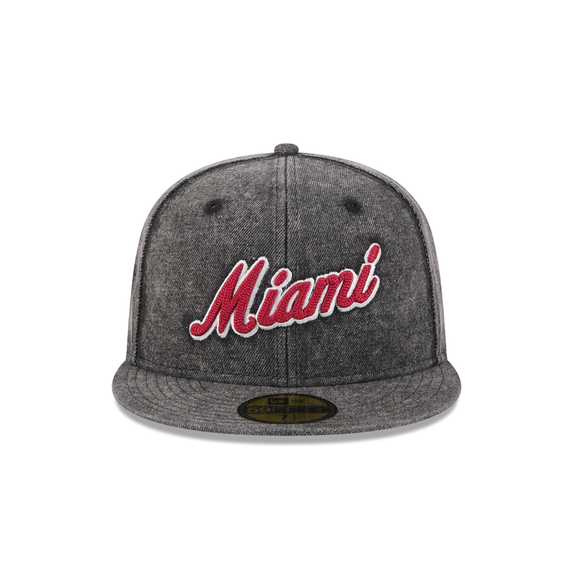 Alternative view of Miami Heat Sport Classics Pastel 59Fifty Fitted Hat
