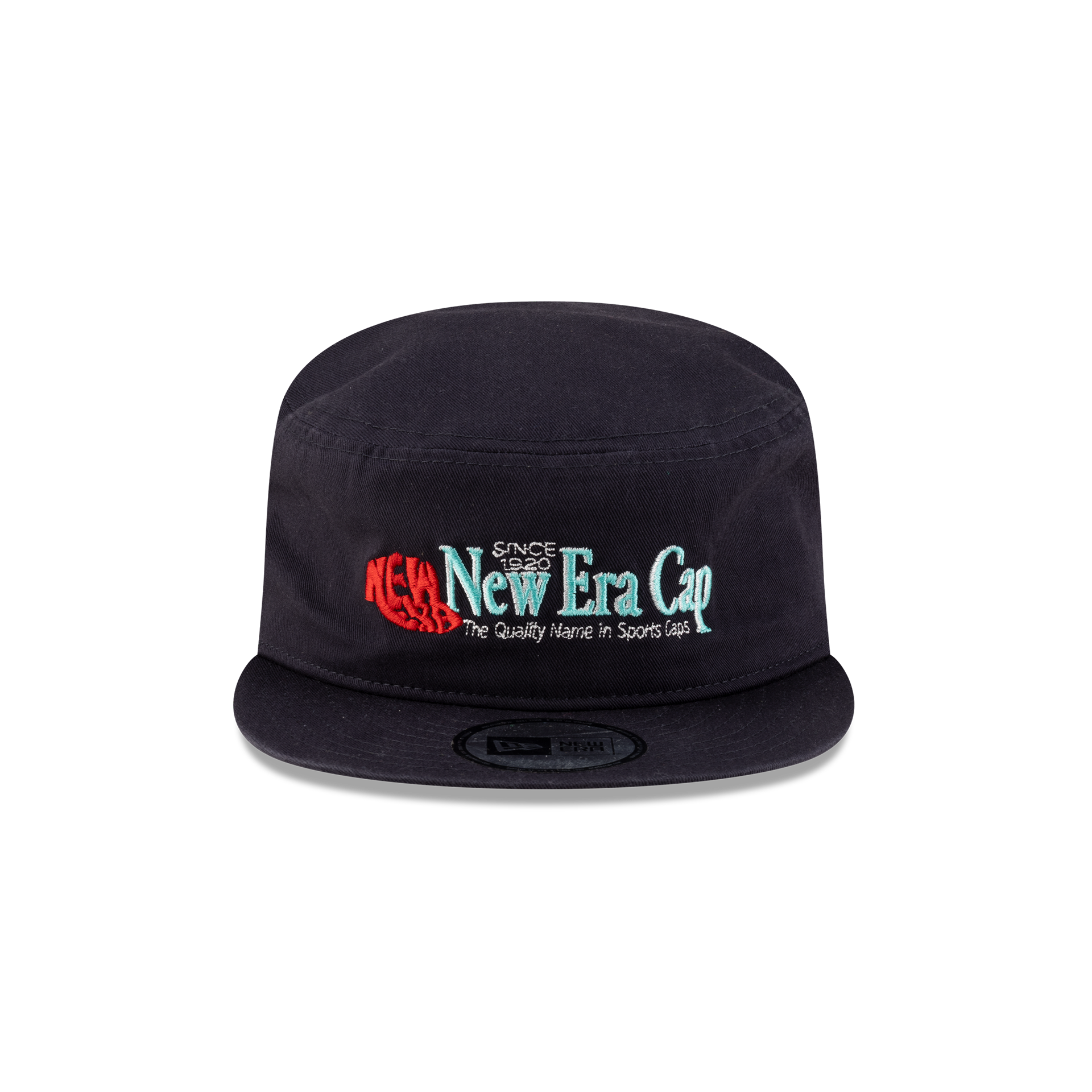 Alternative view of New Era Branded Navy Painter Elastic Back Hat