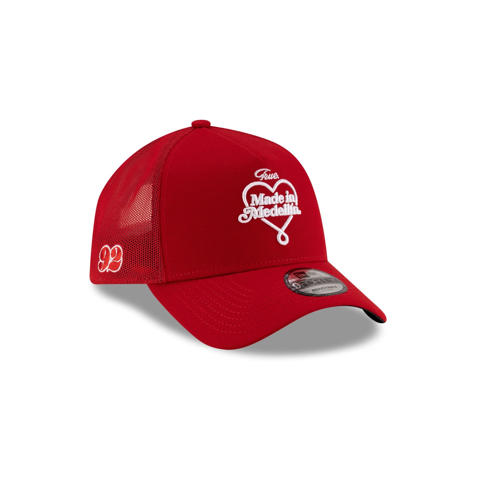 True. Made In MedellíN Scarlet 9Forty A-Frame Snapback Hat