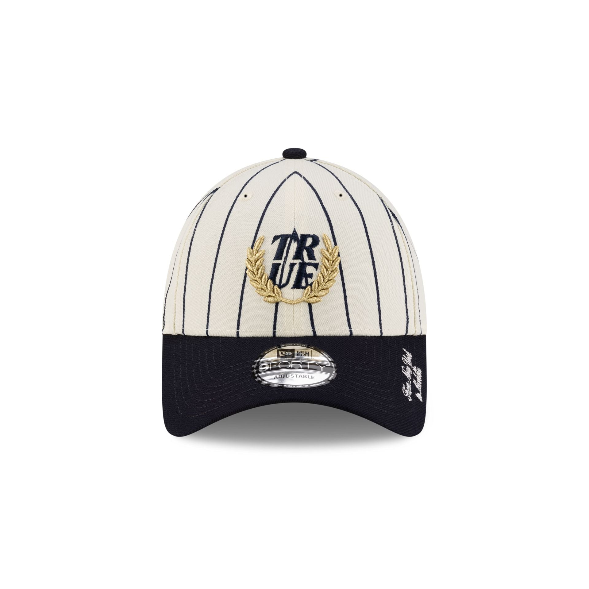 Alternative view of True. Navy Pinstripe 9Forty Adjustable Hat