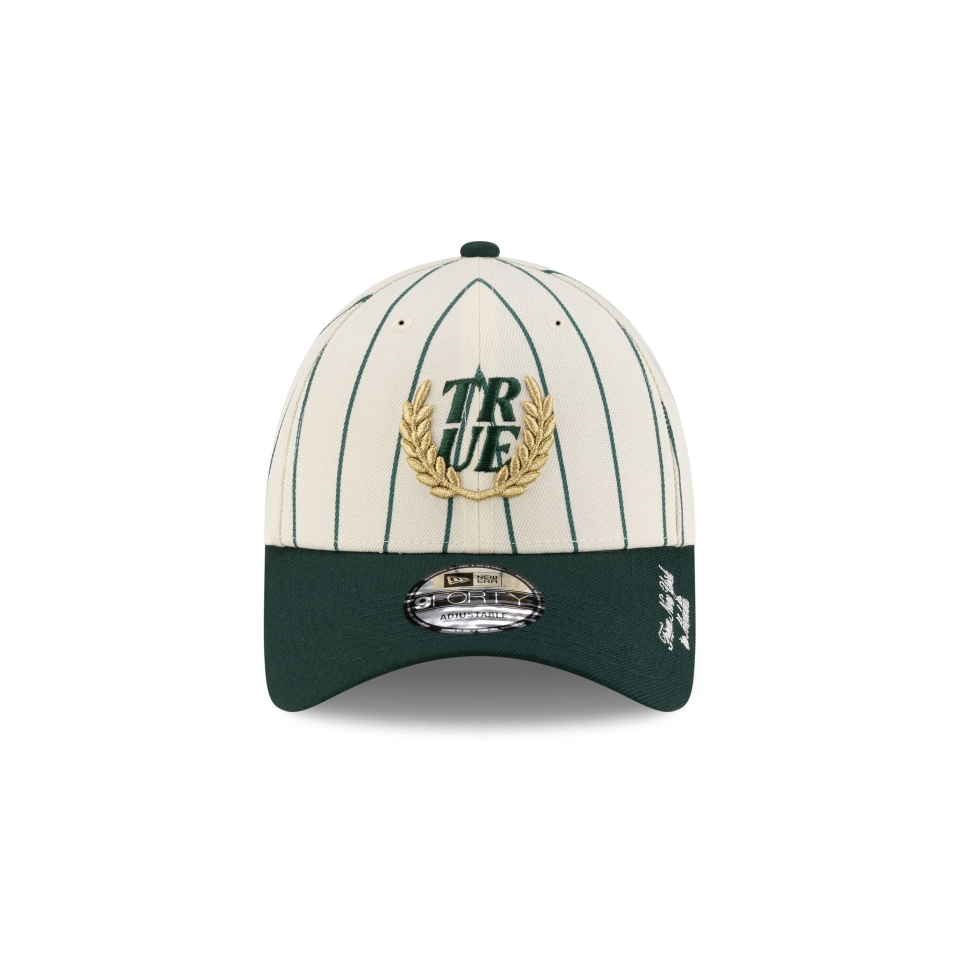 Alternative view of True. Green Pinstripe 9Forty Adjustable Hat