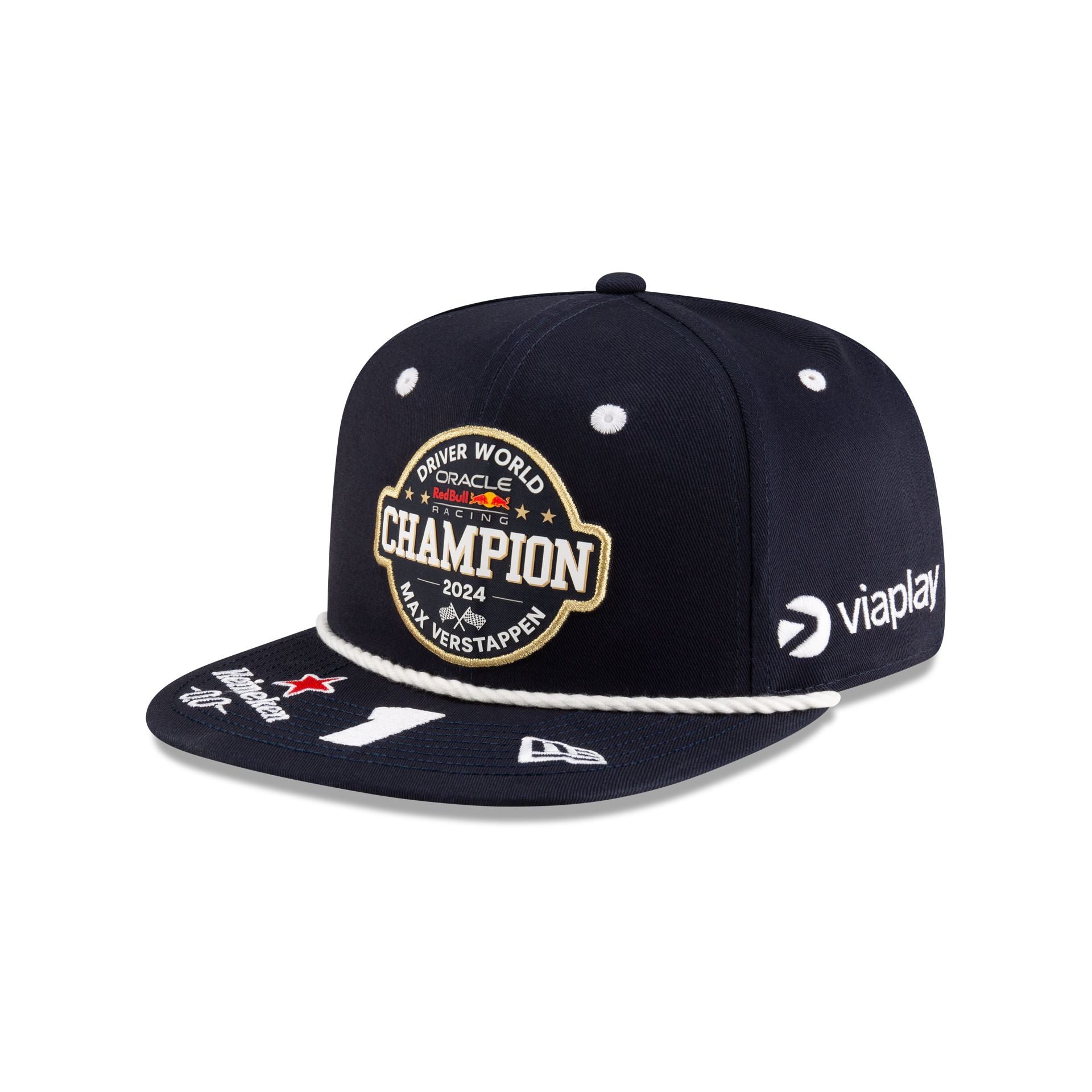 Oracle Red Bull Racing Max Verstappen 2024 Driver World Champion 9Fifty Original Fit Snapback Hat