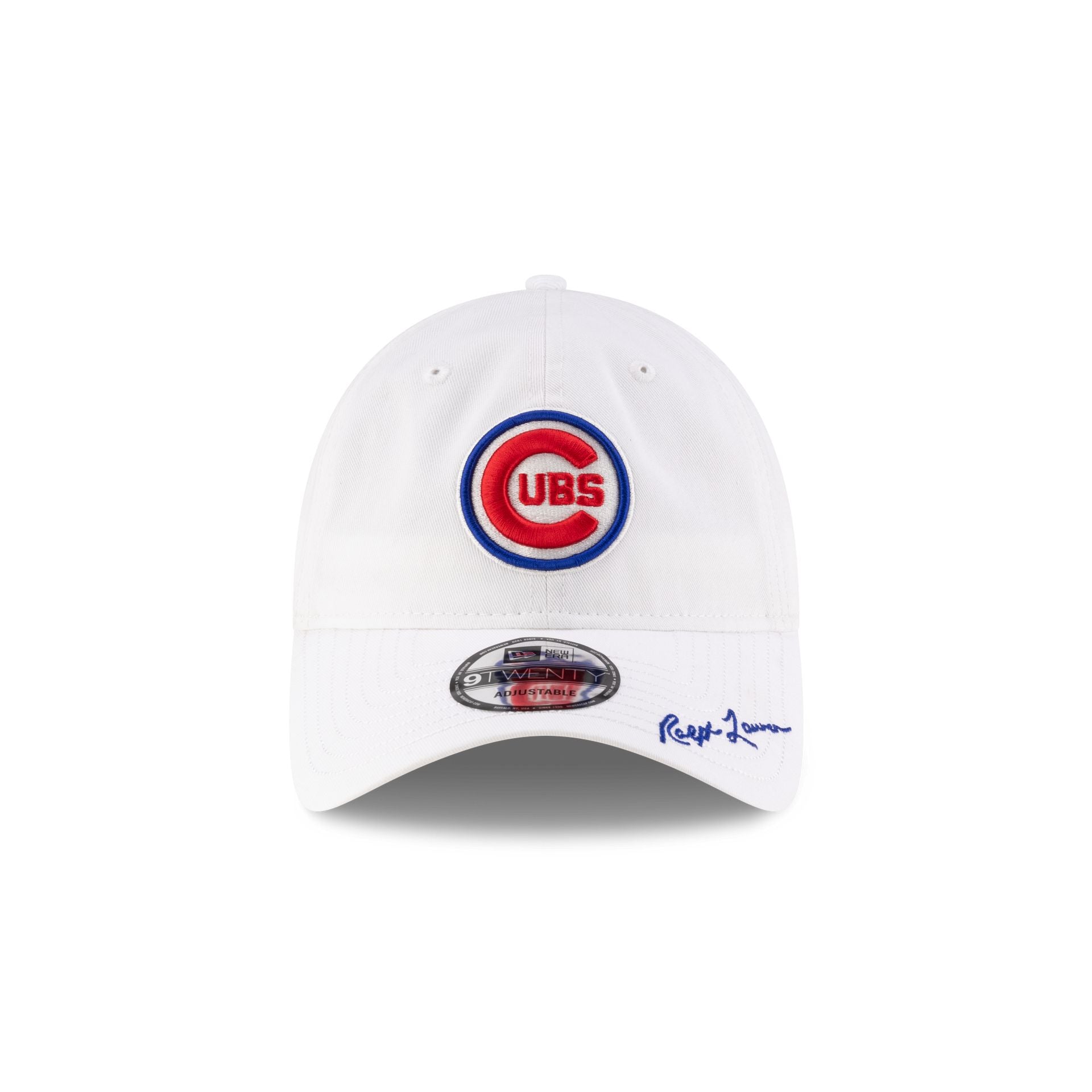 Alternative view of Ralph Lauren X Chicago Cubs White 9Twenty Adjustable Hat