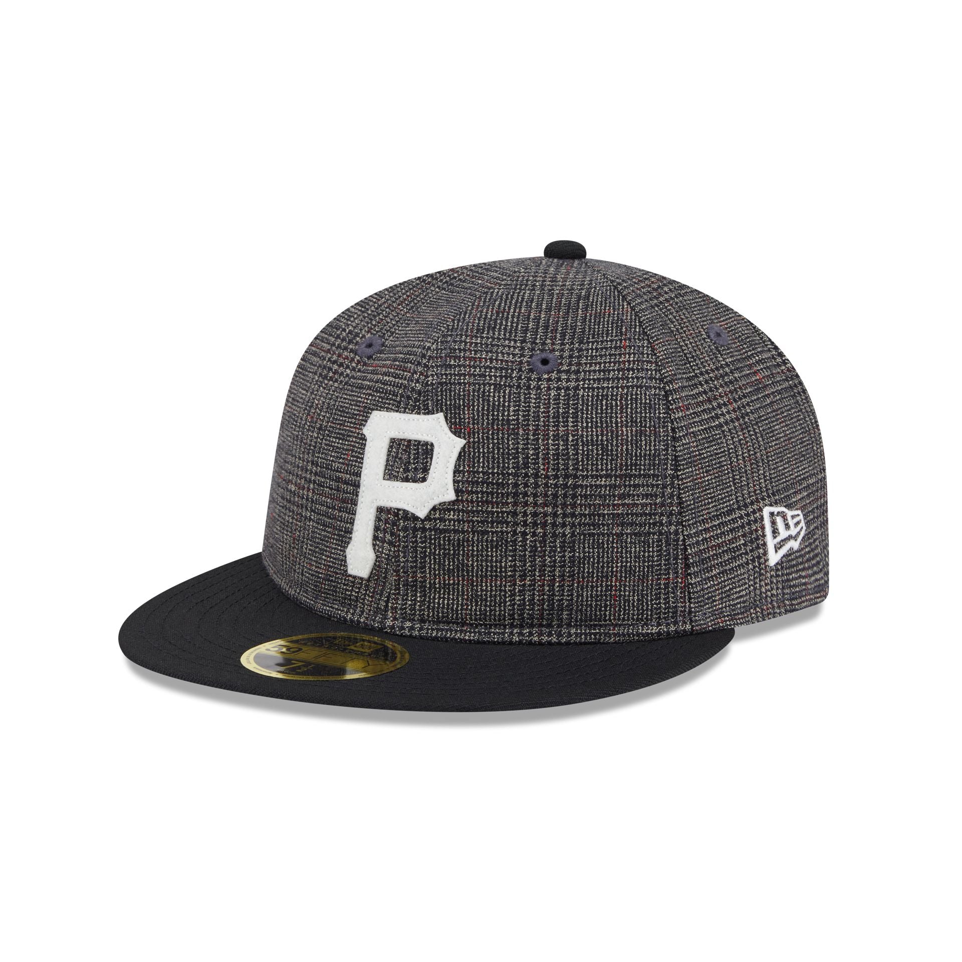 Pittsburgh Pirates Plaid Retro Crown 59Fifty Fitted Hat