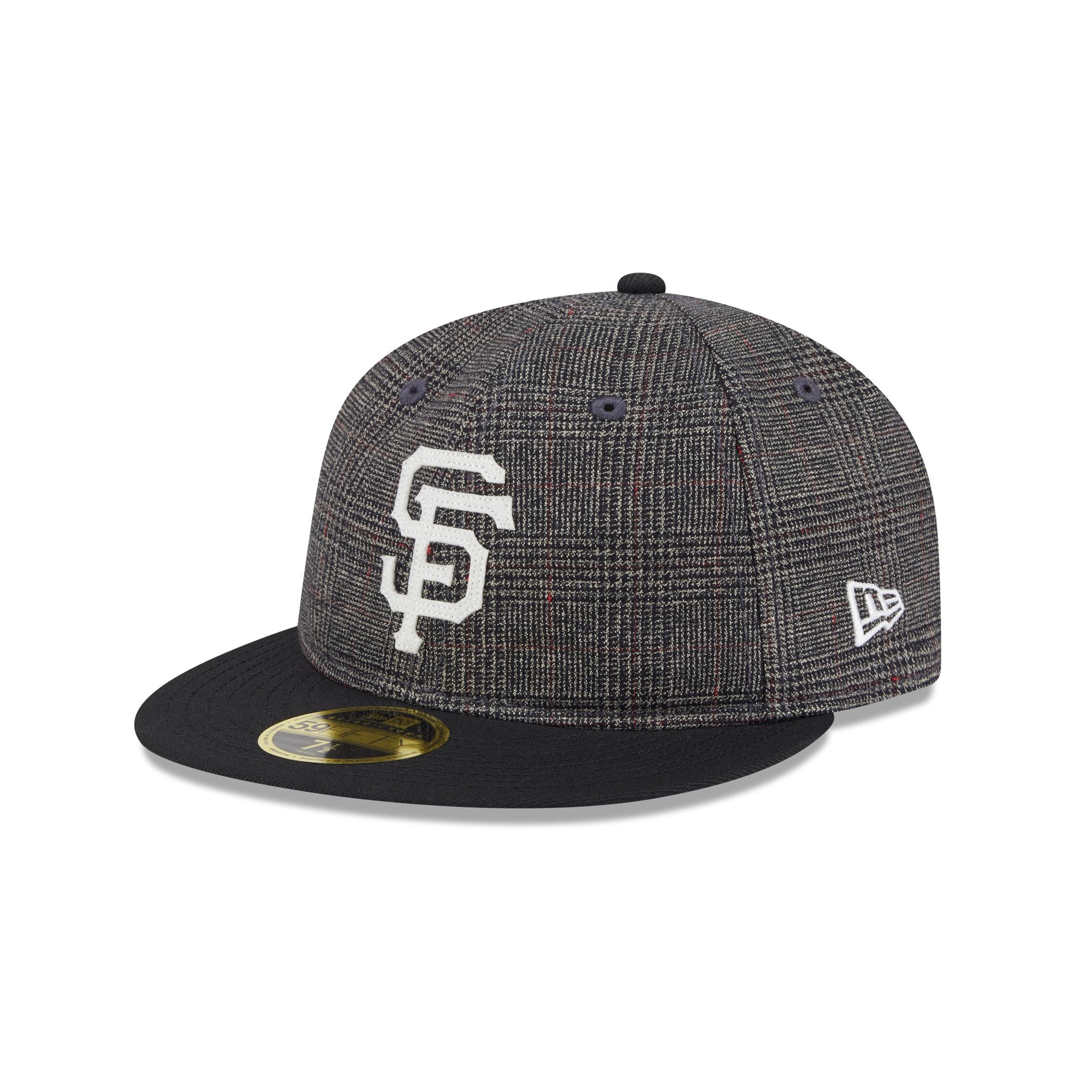 San Francisco Giants Plaid Retro Crown 59Fifty Fitted Hat