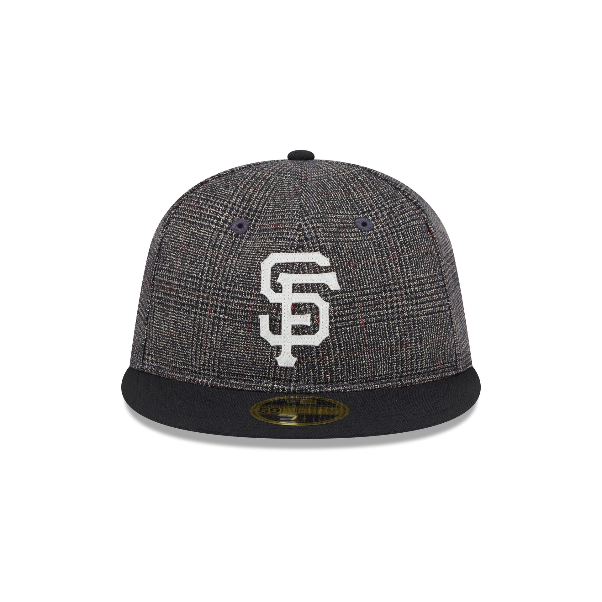 Alternative view of San Francisco Giants Plaid Retro Crown 59Fifty Fitted Hat