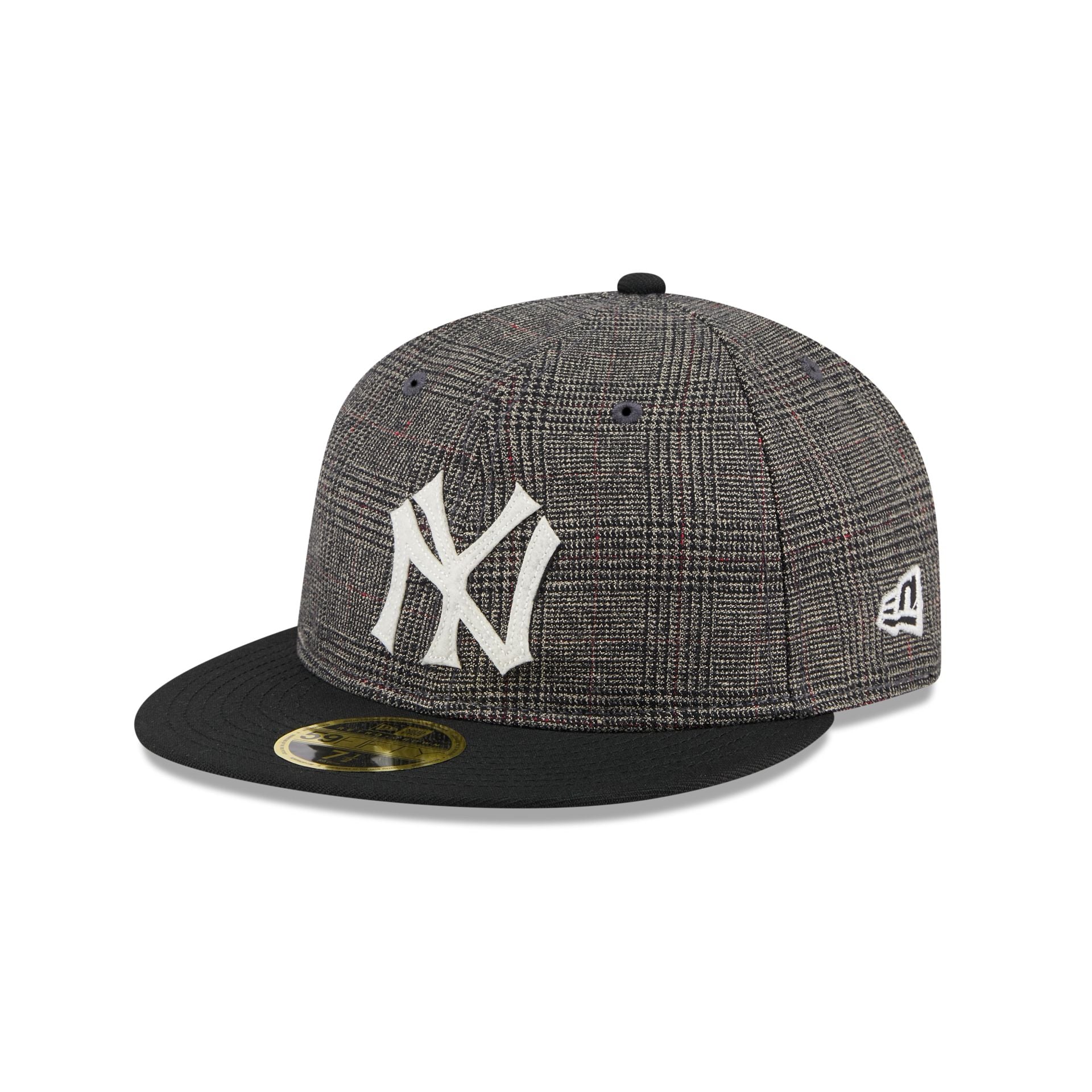 New York Yankees Plaid Retro Crown 59Fifty Fitted Hat