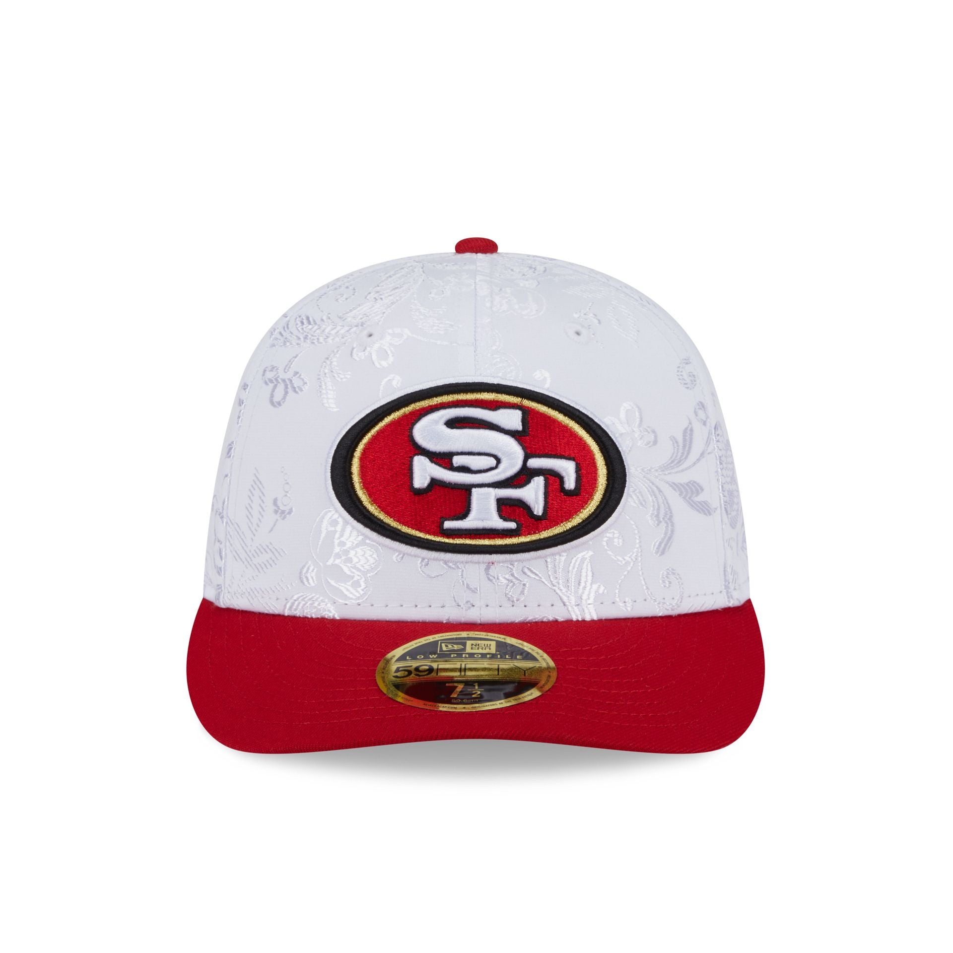 Alternative view of San Francisco 49Ers Floral Shine Low Profile 59Fifty Fitted Hat
