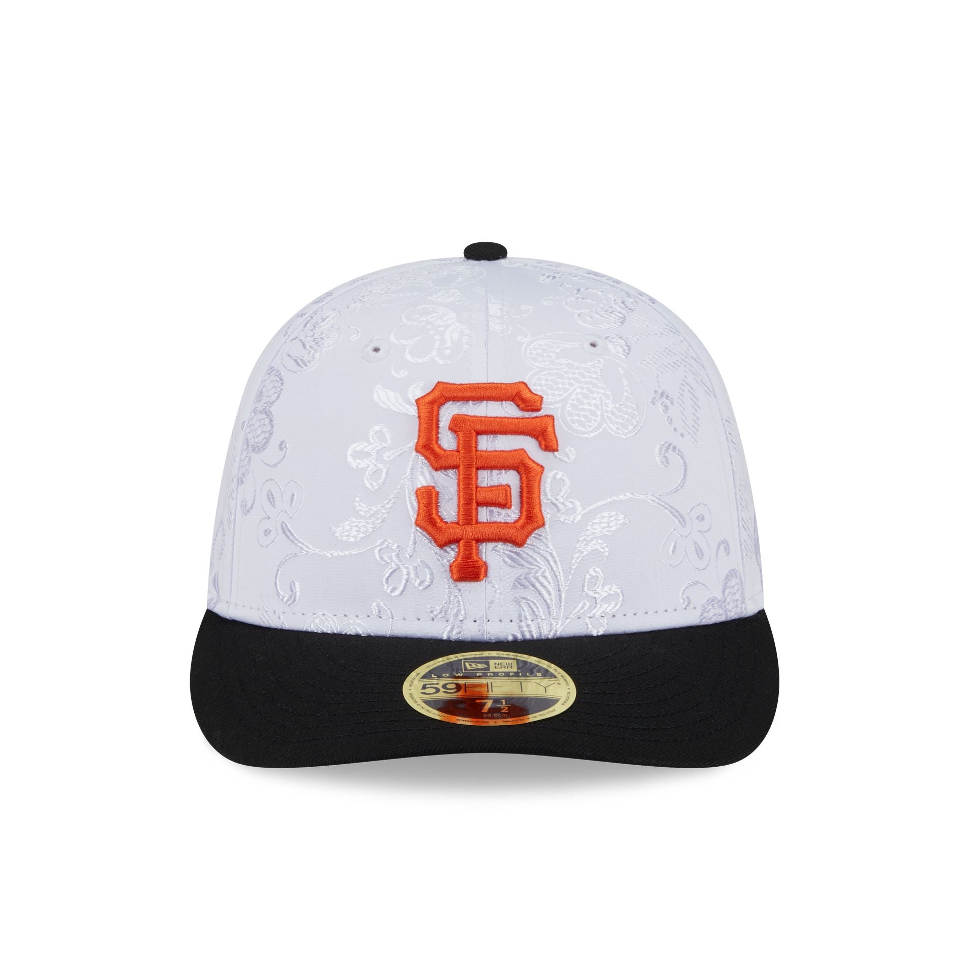 Alternative view of San Francisco Giants Floral Shine Low Profile 59Fifty Fitted Hat