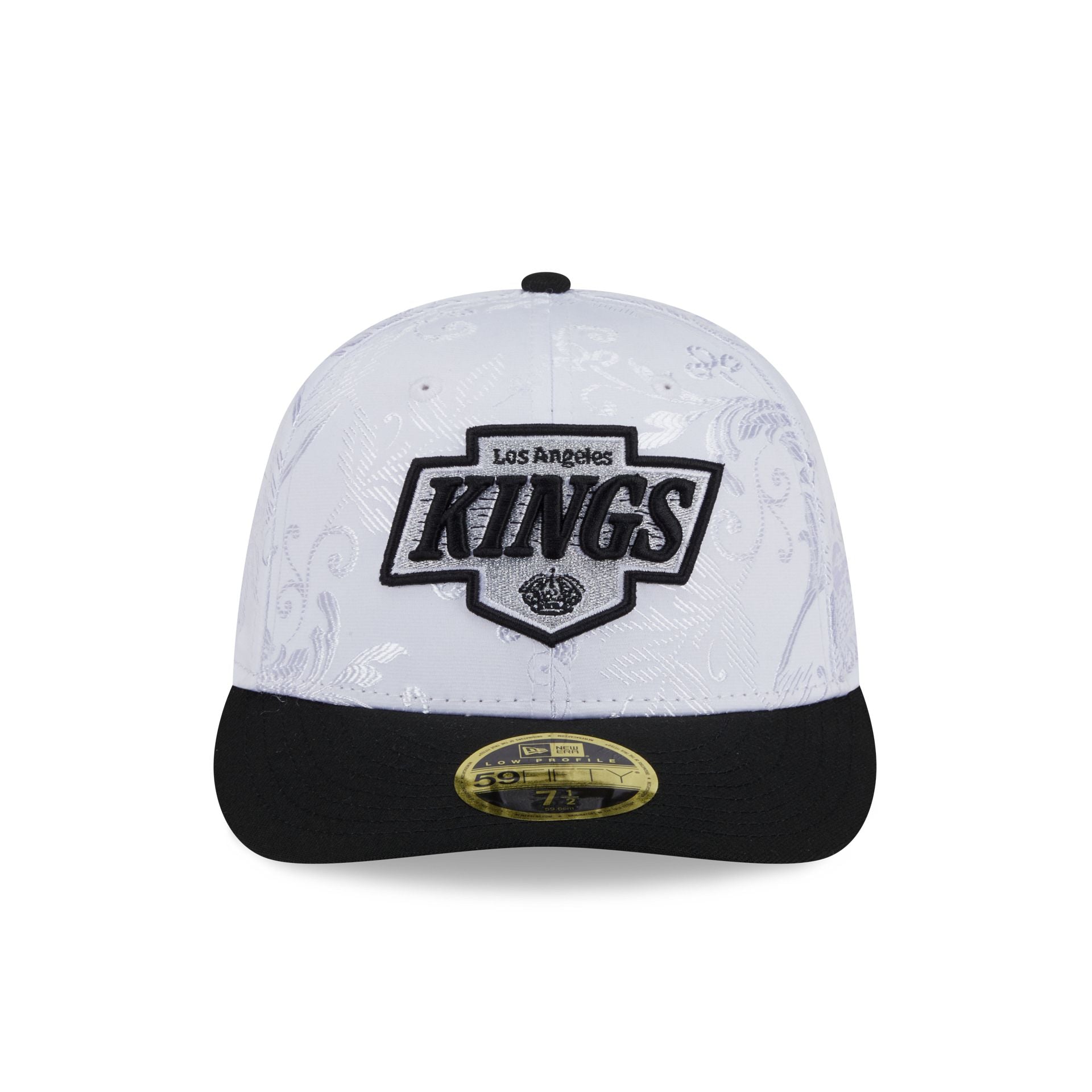 Alternative view of Los Angeles Kings Floral Shine Low Profile 59Fifty Fitted Hat