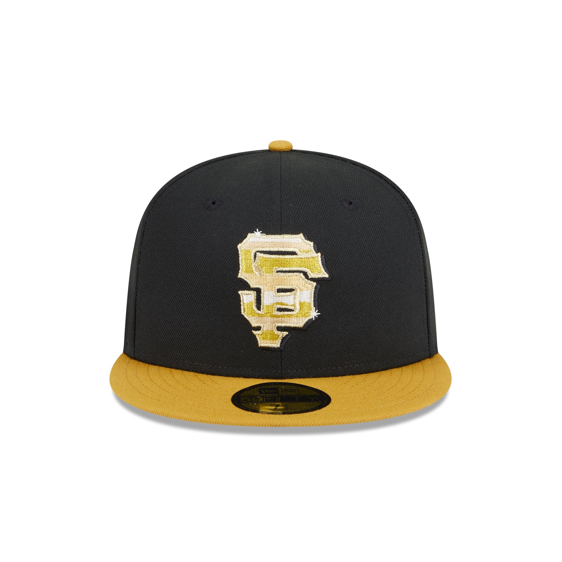 Alternative view of San Francisco Giants Metallic Gold Logo 59Fifty Fitted Hat