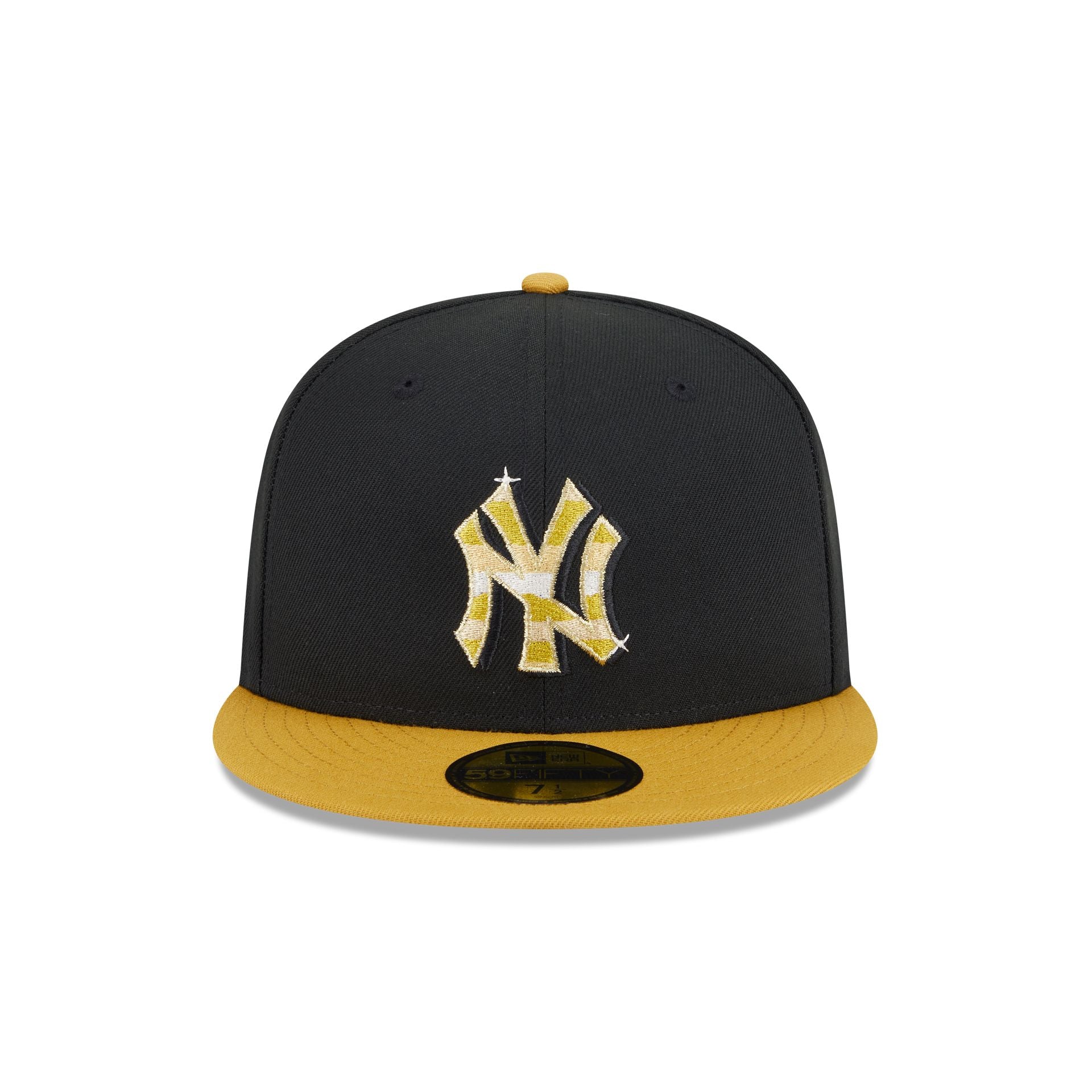 Alternative view of New York Yankees Metallic Gold Logo 59Fifty Fitted Hat