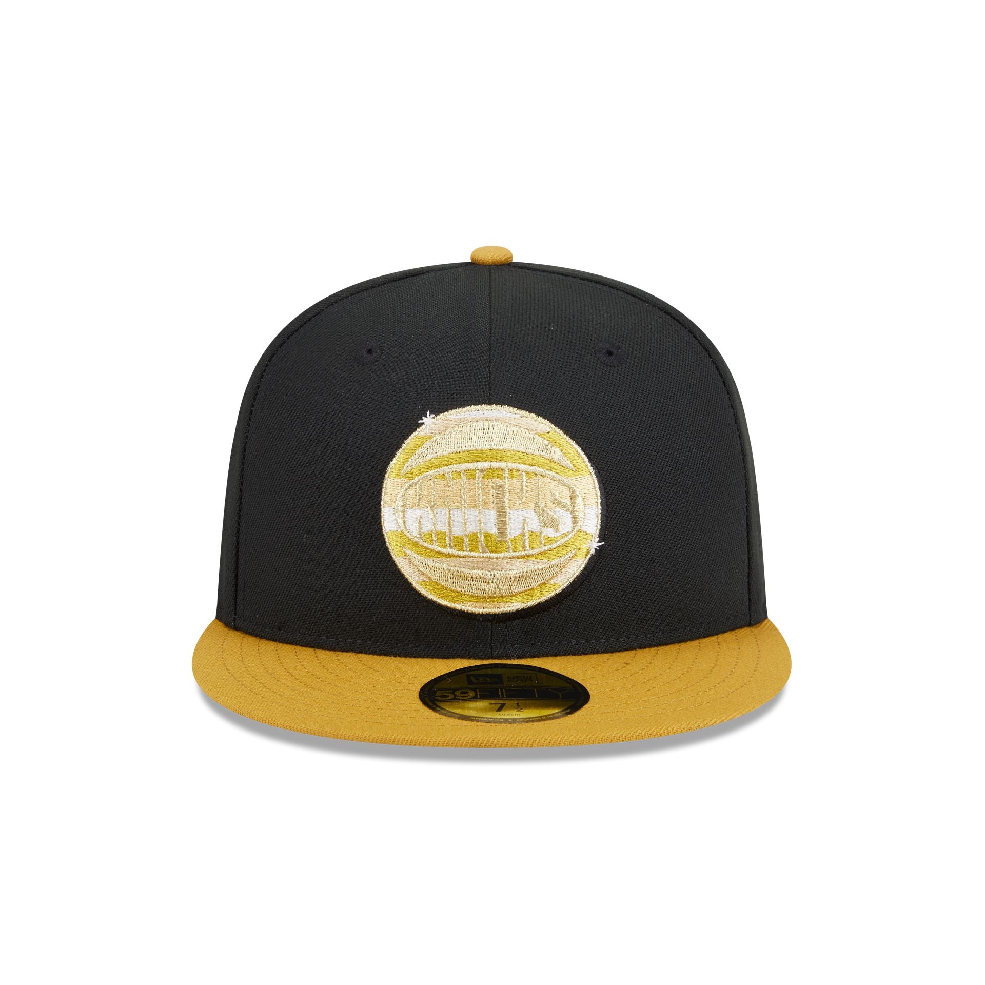 Alternative view of New York Knicks Metallic Gold Logo 59Fifty Fitted Hat