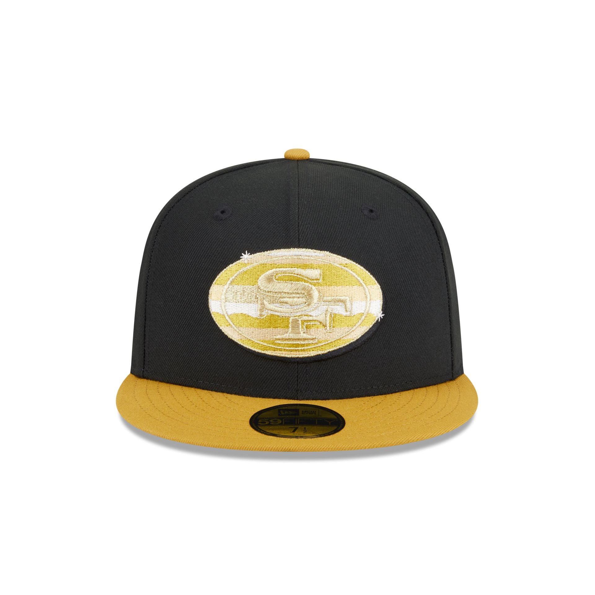Alternative view of San Francisco 49Ers Metallic Gold Logo 59Fifty Fitted Hat