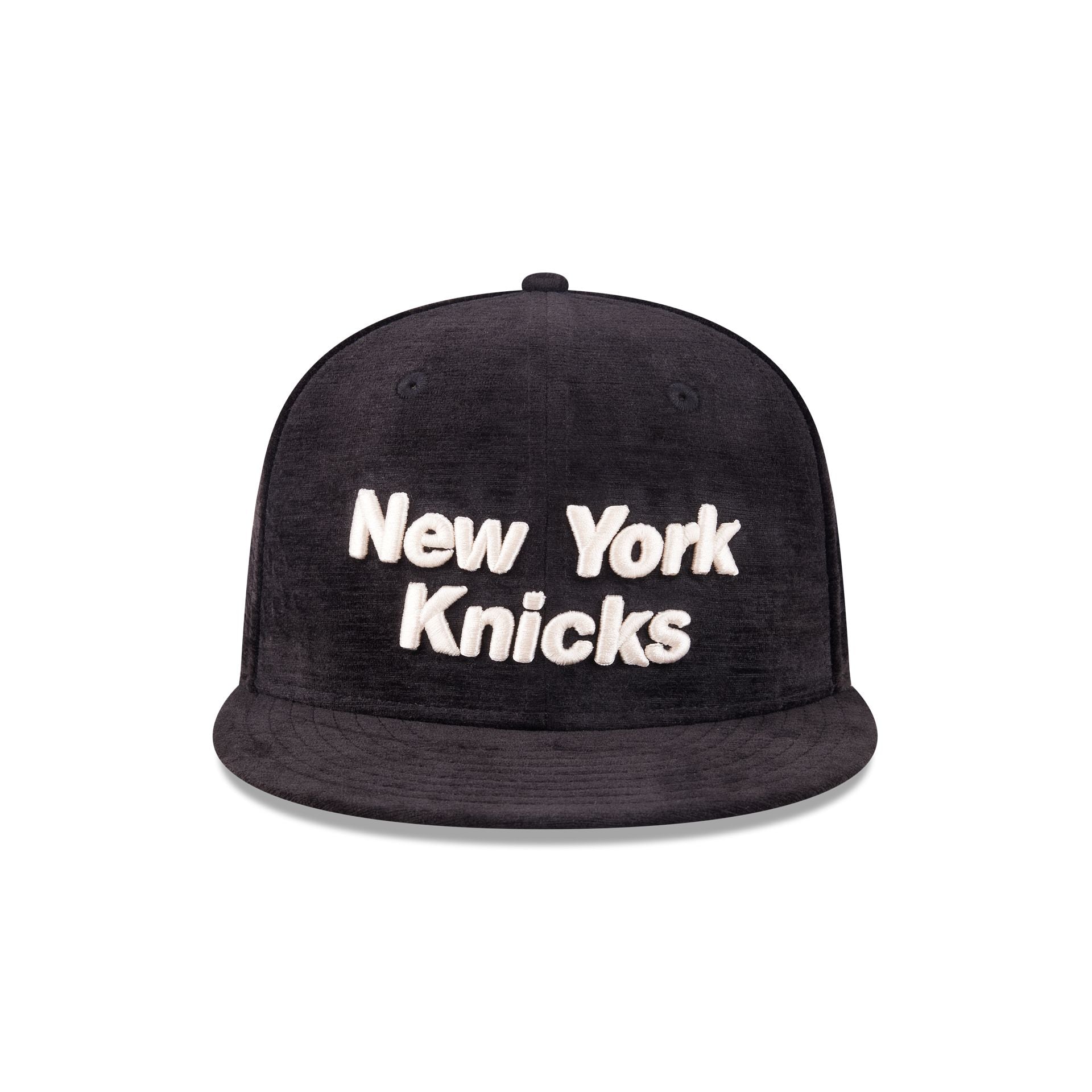 Alternative view of New York Knicks Black Velvet 59Fifty Fitted Hat
