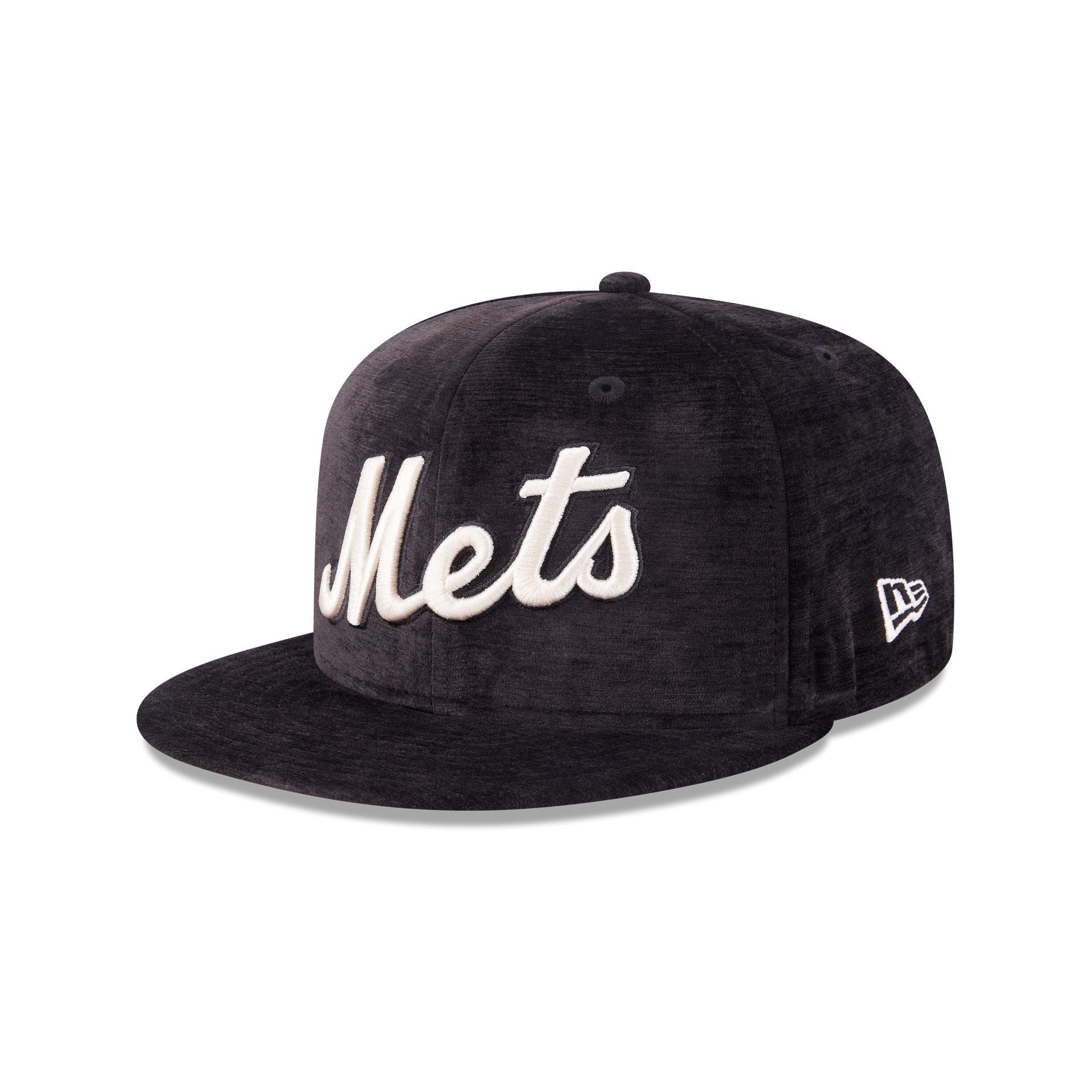 New York Mets Black Velvet 59Fifty Fitted Hat
