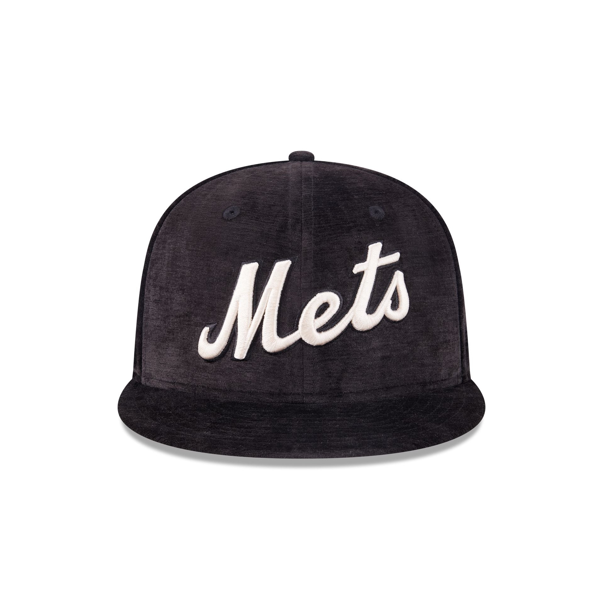 Alternative view of New York Mets Black Velvet 59Fifty Fitted Hat