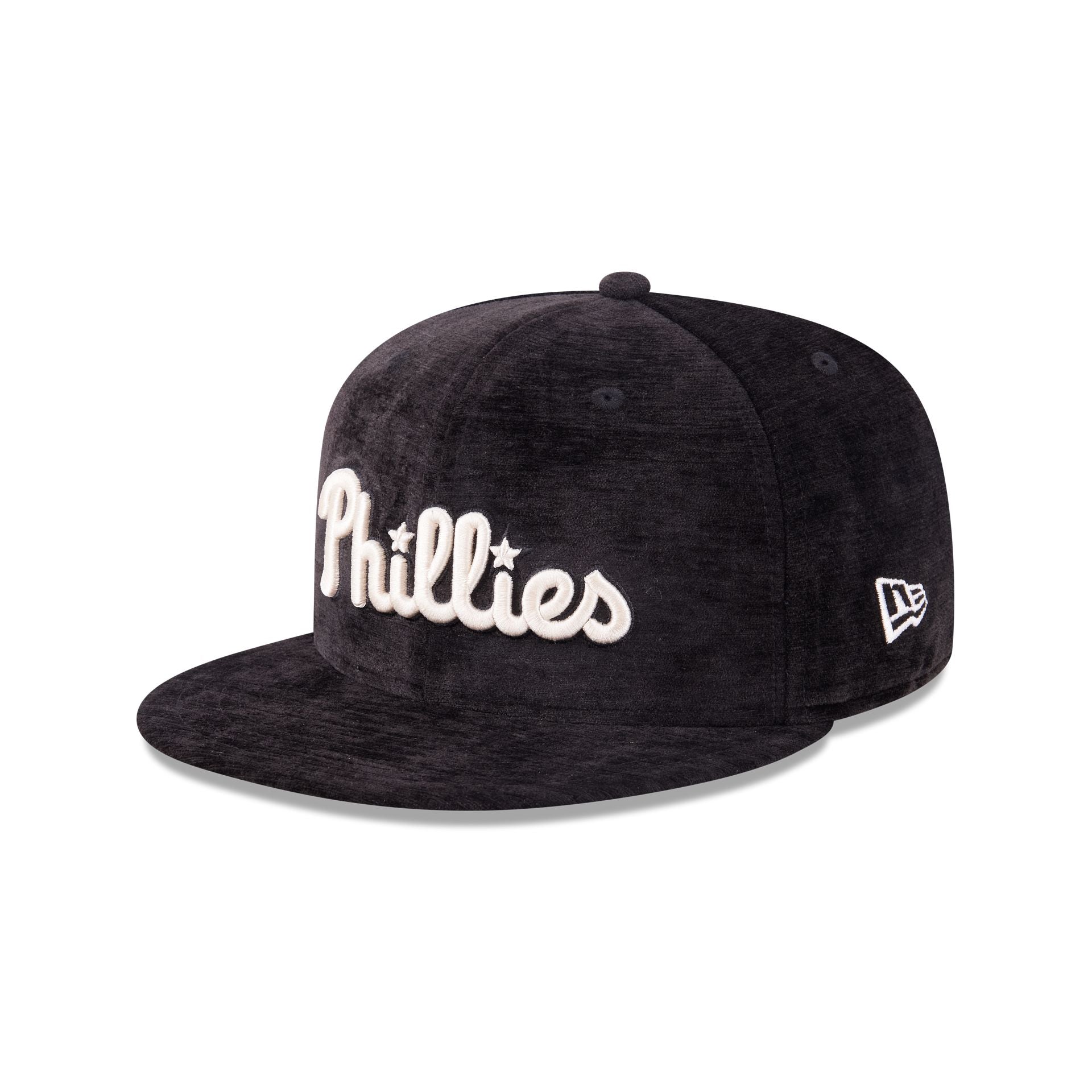 Philadelphia Phillies Black Velvet 59Fifty Fitted Hat
