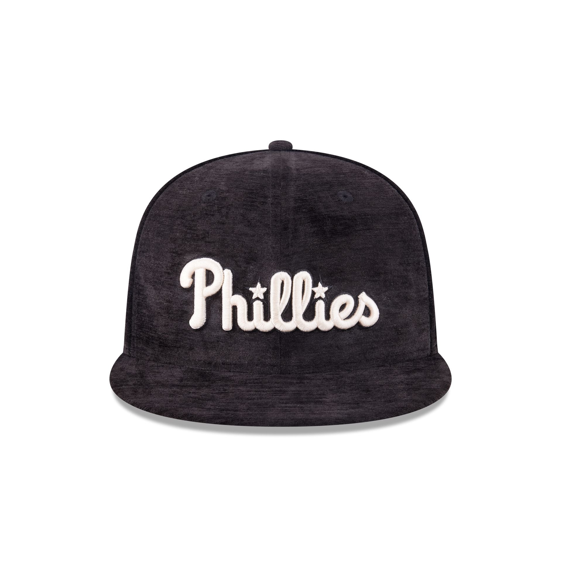 Alternative view of Philadelphia Phillies Black Velvet 59Fifty Fitted Hat