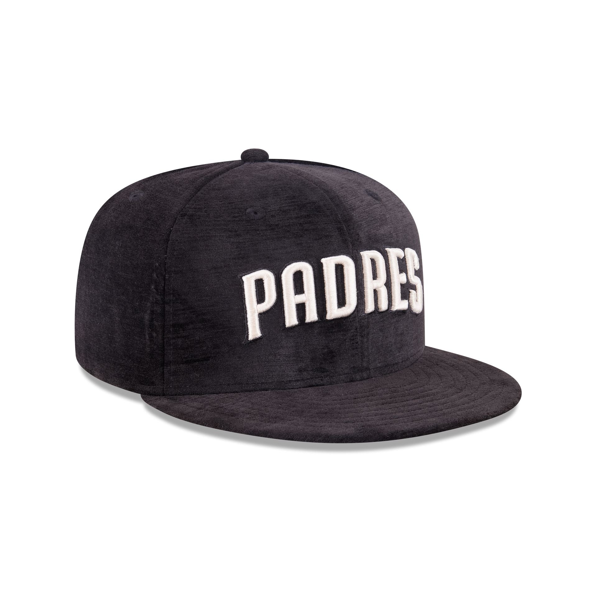 Alternative view of San Diego Padres Black Velvet 59Fifty Fitted Hat
