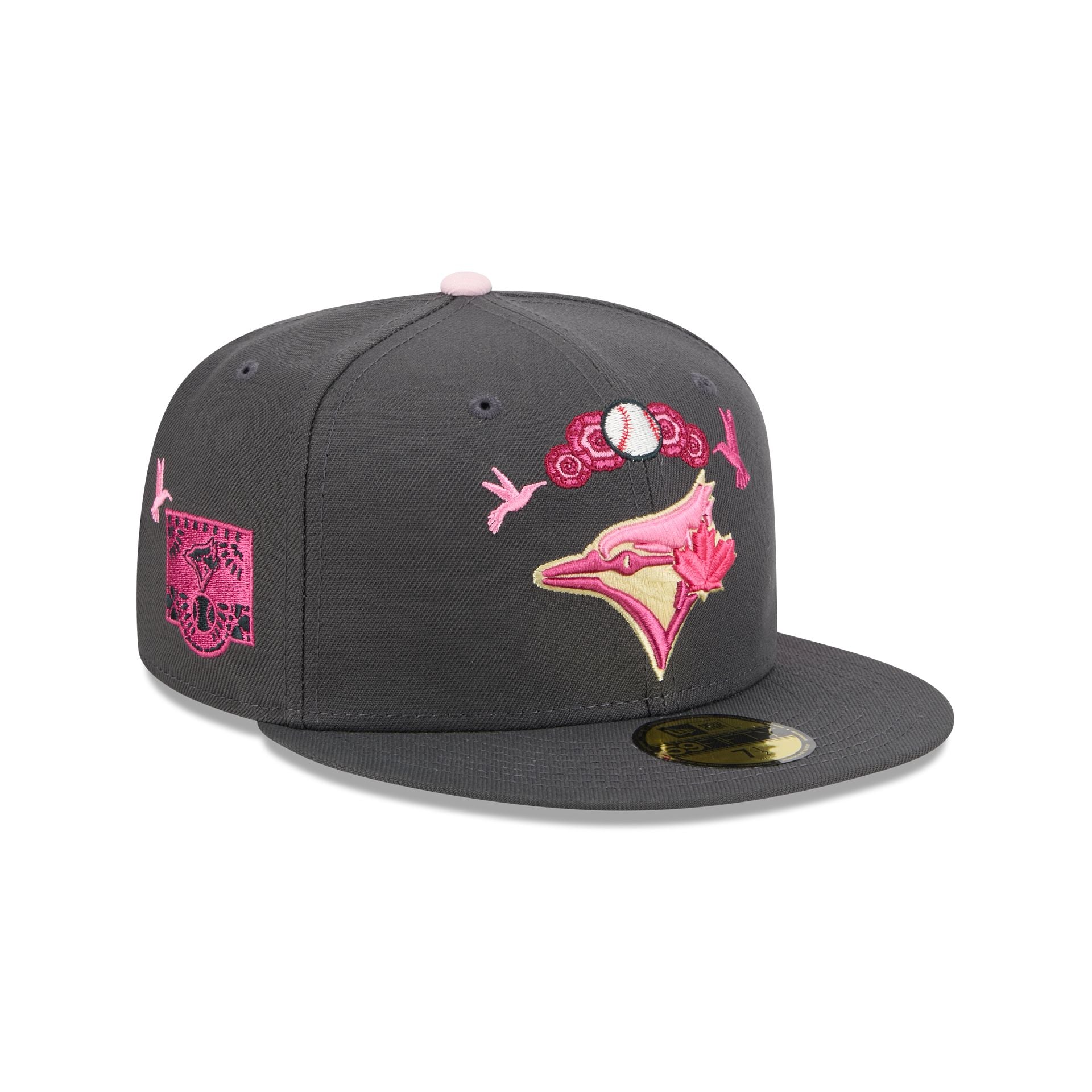 Toronto Blue Jays Day Of The Dead Graphite 59Fifty Fitted Hat
