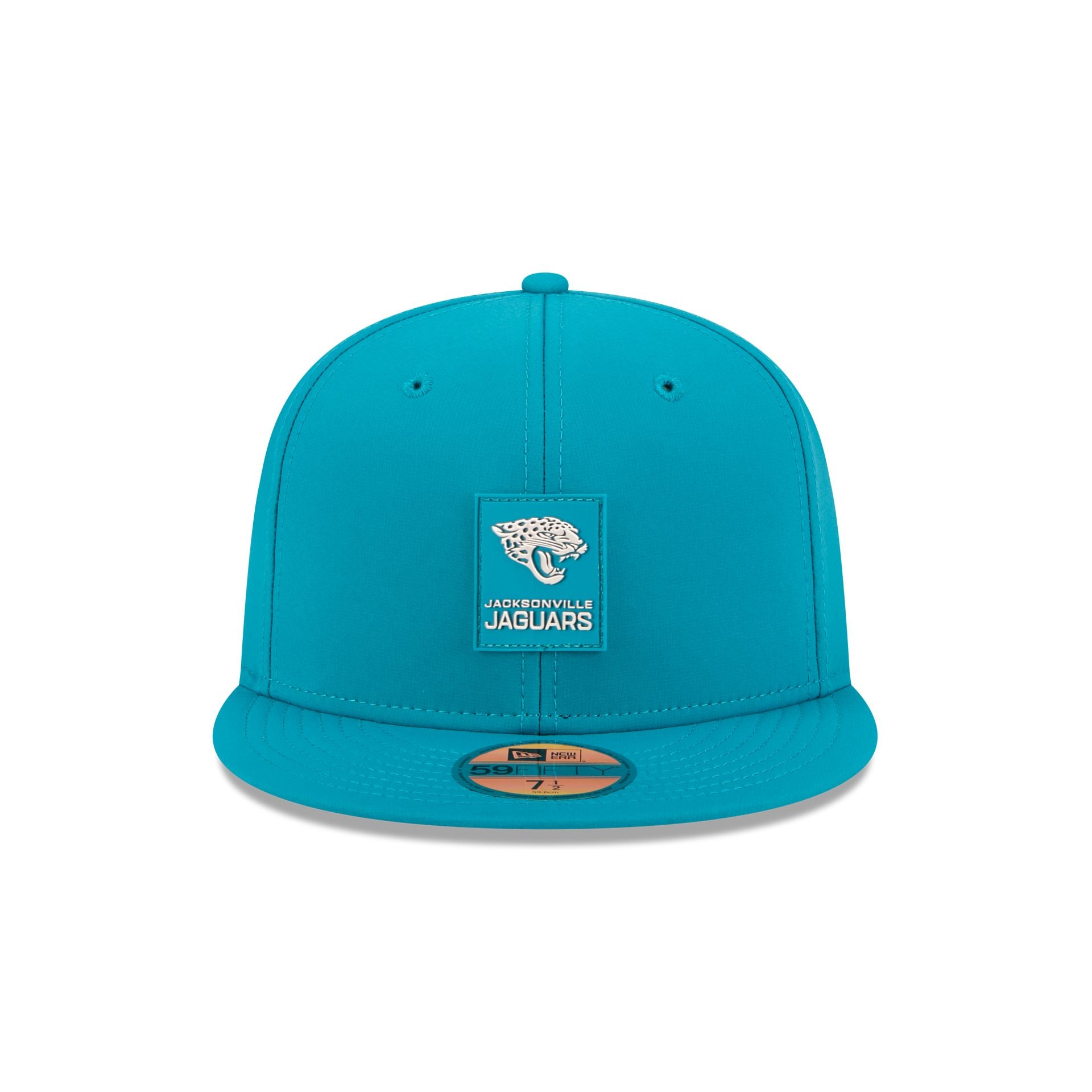 Alternative view of Jacksonville Jaguars 2025 Sideline Hot Weather 59Fifty Fitted Hat