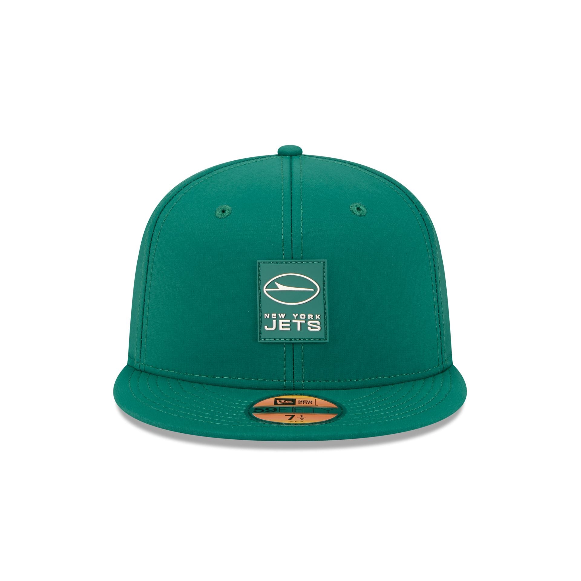 Alternative view of New York Jets 2025 Sideline Hot Weather 59Fifty Fitted Hat