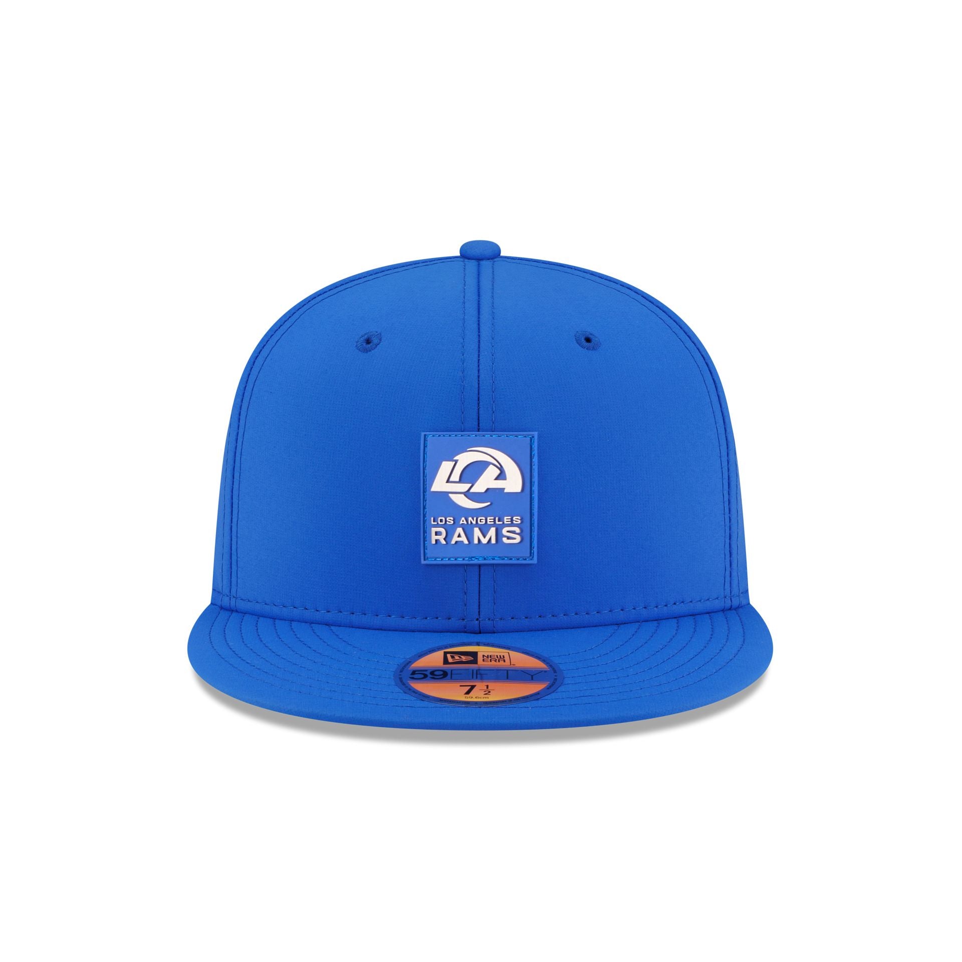 Alternative view of Los Angeles Rams 2025 Sideline Hot Weather 59Fifty Fitted Hat