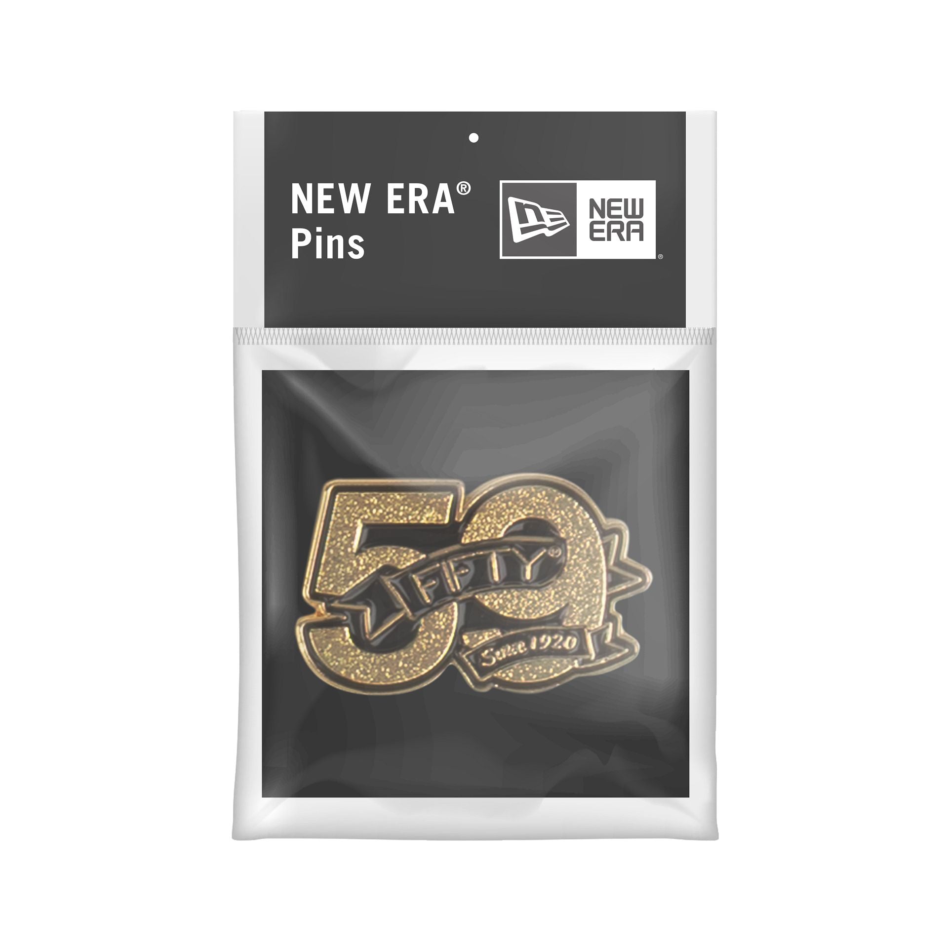 Alternative view of New Era Cap 59Fifty Fitted Hat Gold Pin
