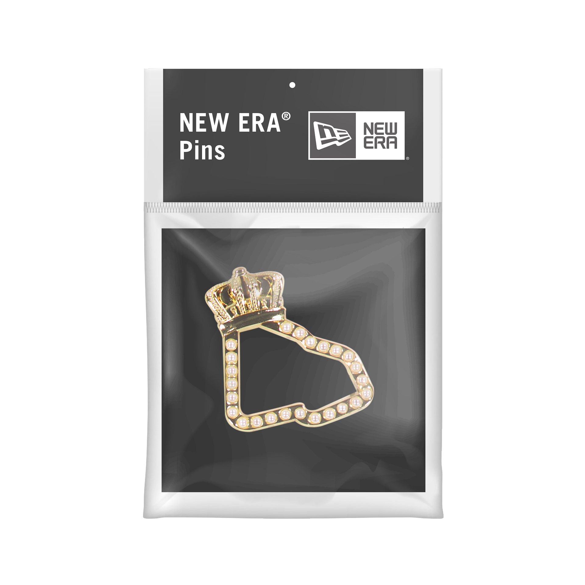 Alternative view of New Era Cap Flag Crown Pin