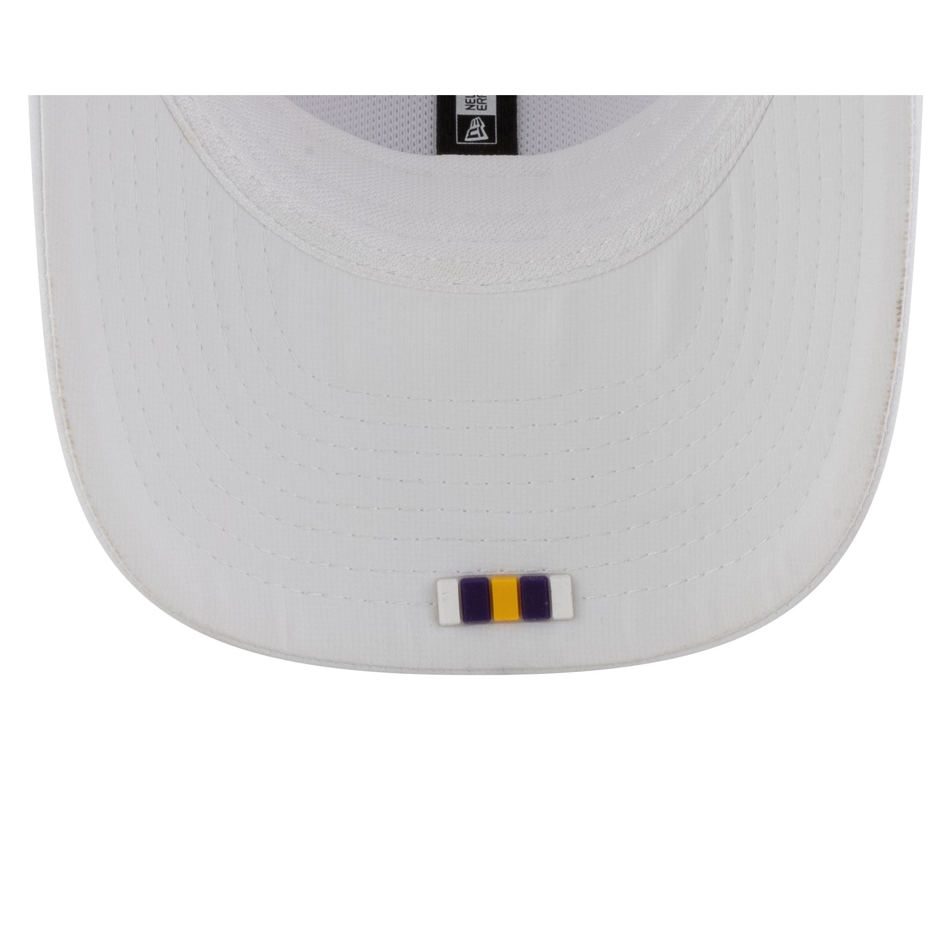 Minnesota Vikings 2025 Sideline Hot Weather White 9Seventy Trucker Hat - Image 7