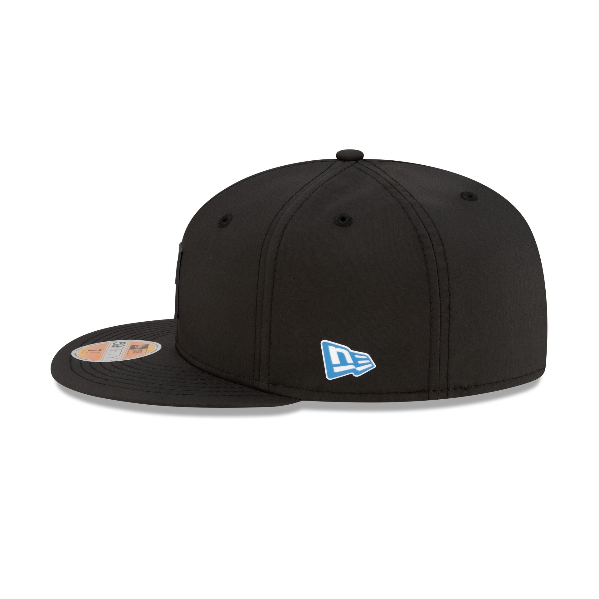 Los Angeles Chargers 2025 Sideline Hot Weather Black 59Fifty Fitted Hat - Image 4