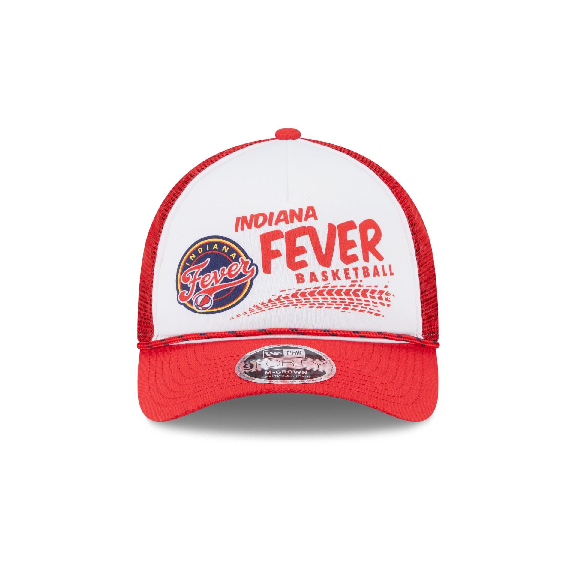 Alternative view of Indiana Fever 2025 All-Star Game 9Forty M-Crown A-Frame Trucker Hat