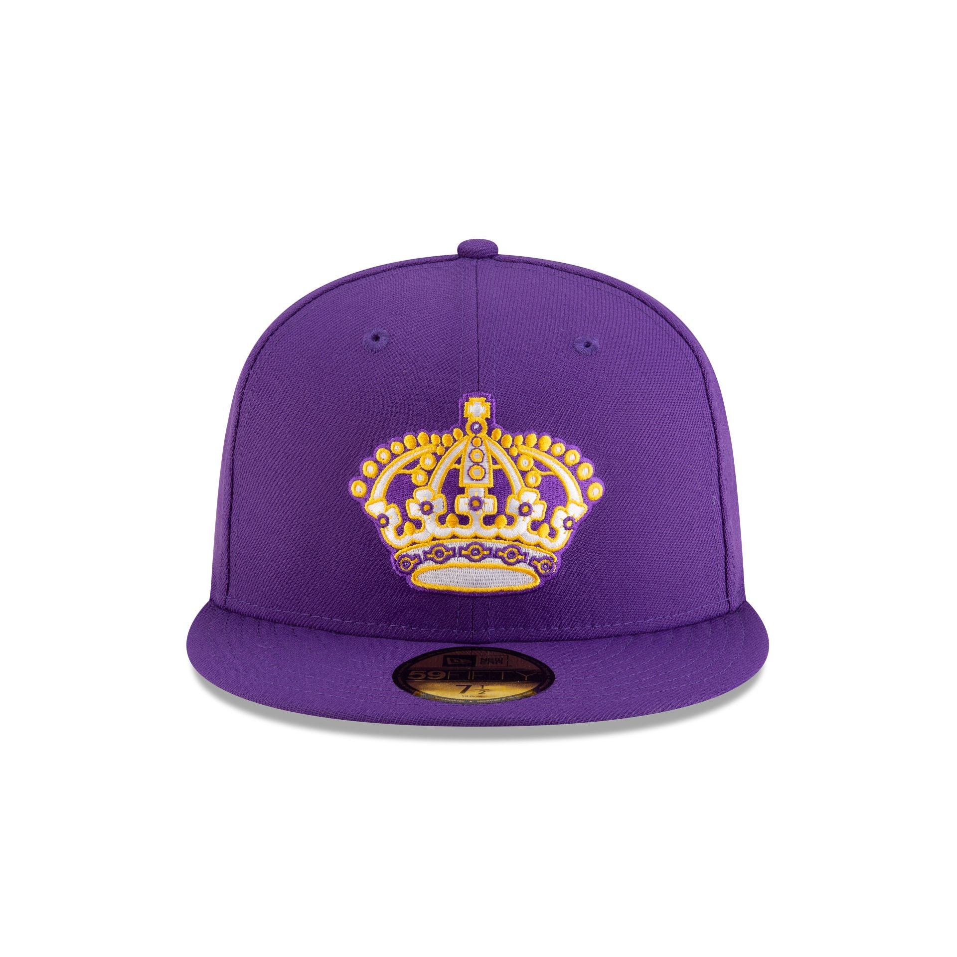 Alternative view of Los Angeles Kings Basic Purple 59Fifty Fitted Hat