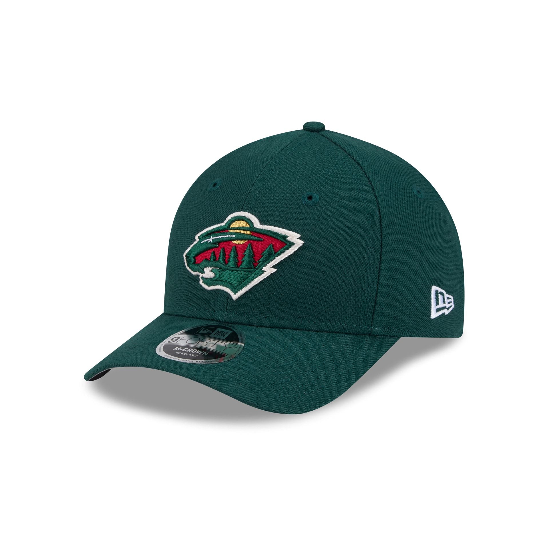 Minnesota Wild Team 9Forty M-Crown Snapback Hat