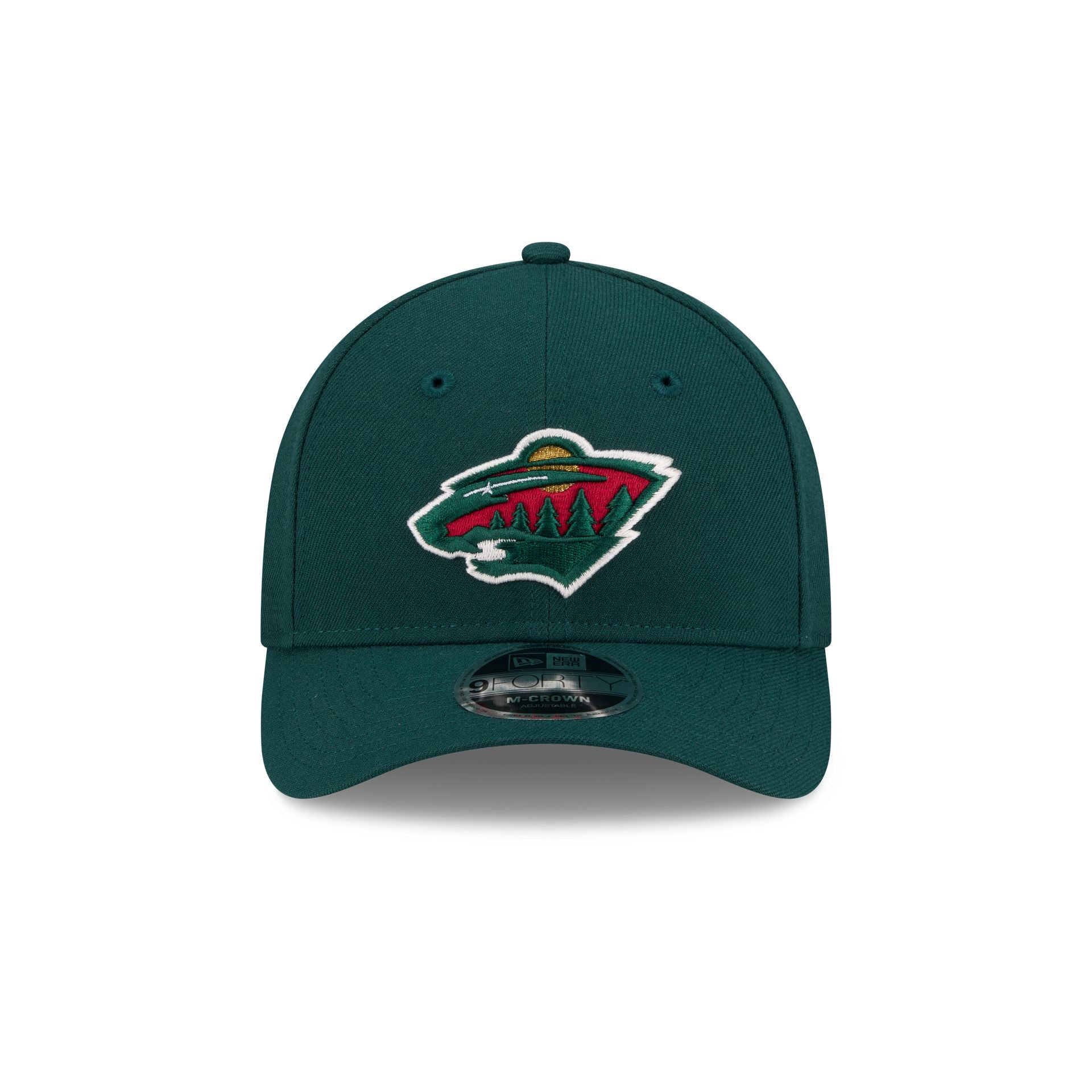 Alternative view of Minnesota Wild Team 9Forty M-Crown Snapback Hat